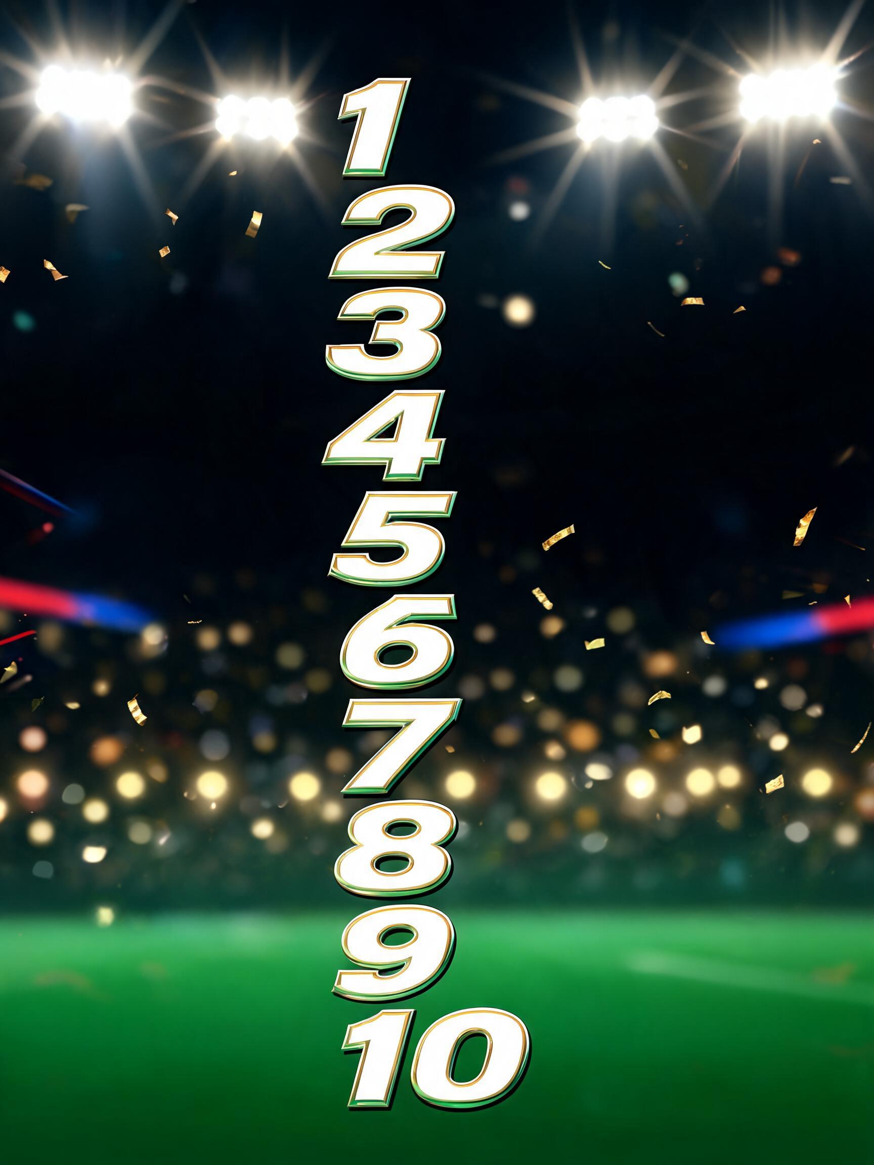 "1
2
3
4
5
6
7
8
9
10" — Sports Football | AI Text Effect Generator