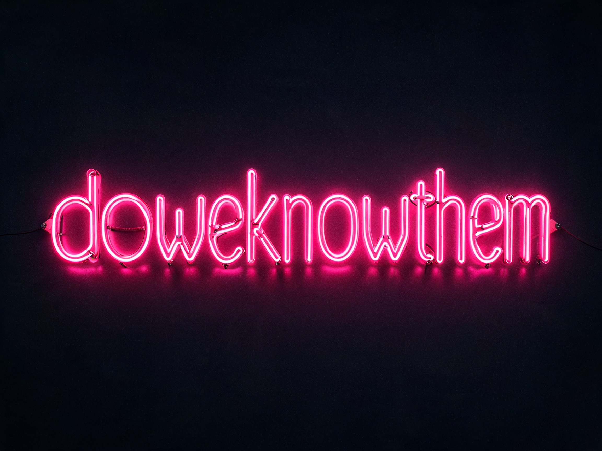 "𝖽𝗈𝗐𝖾𝗄𝗇𝗈𝗐𝗍𝗁𝖾𝗆" — Cyberpunk Electric Neon text effect