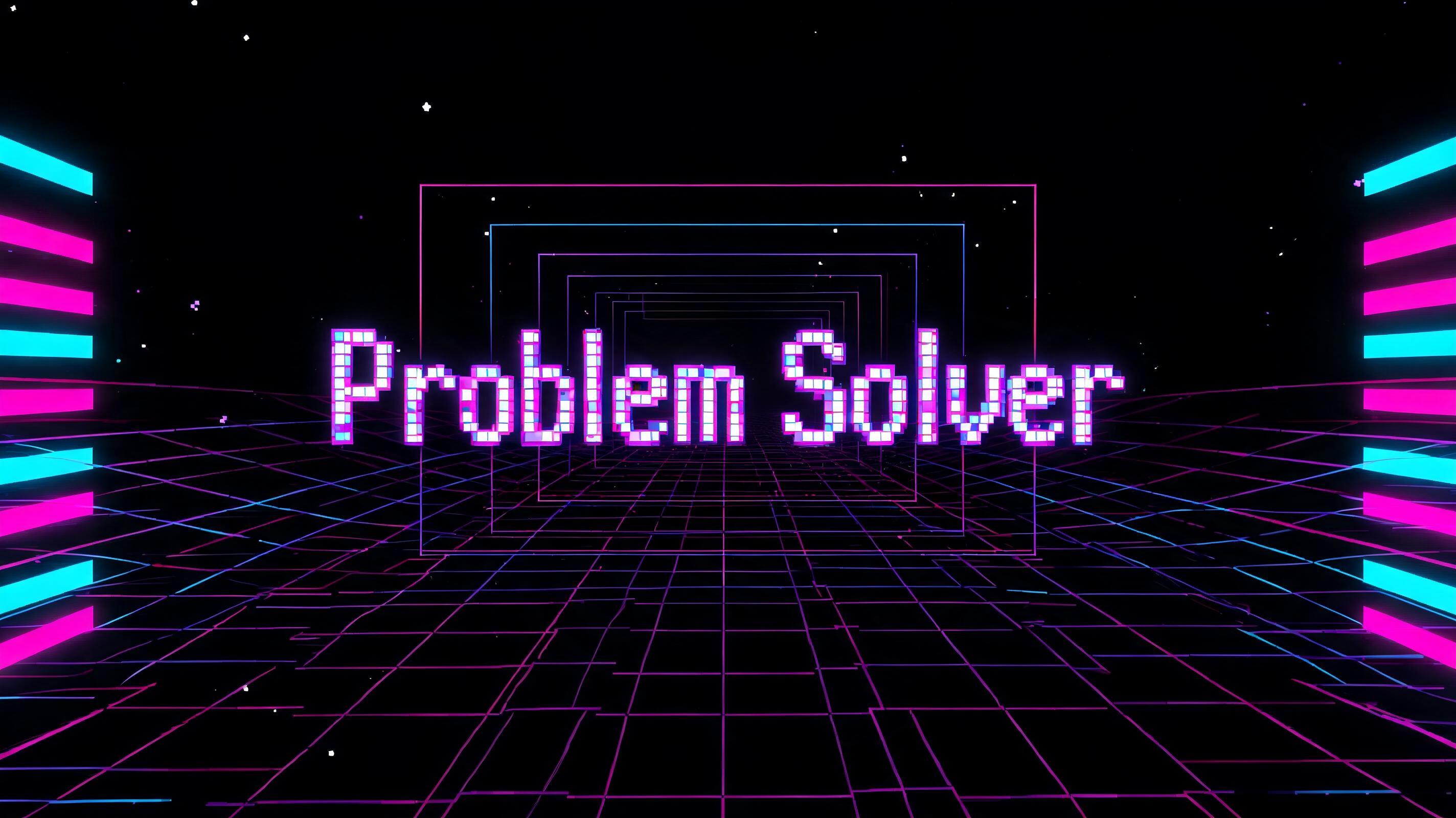 "Problem Solver" —  | AI Text Effect Generator