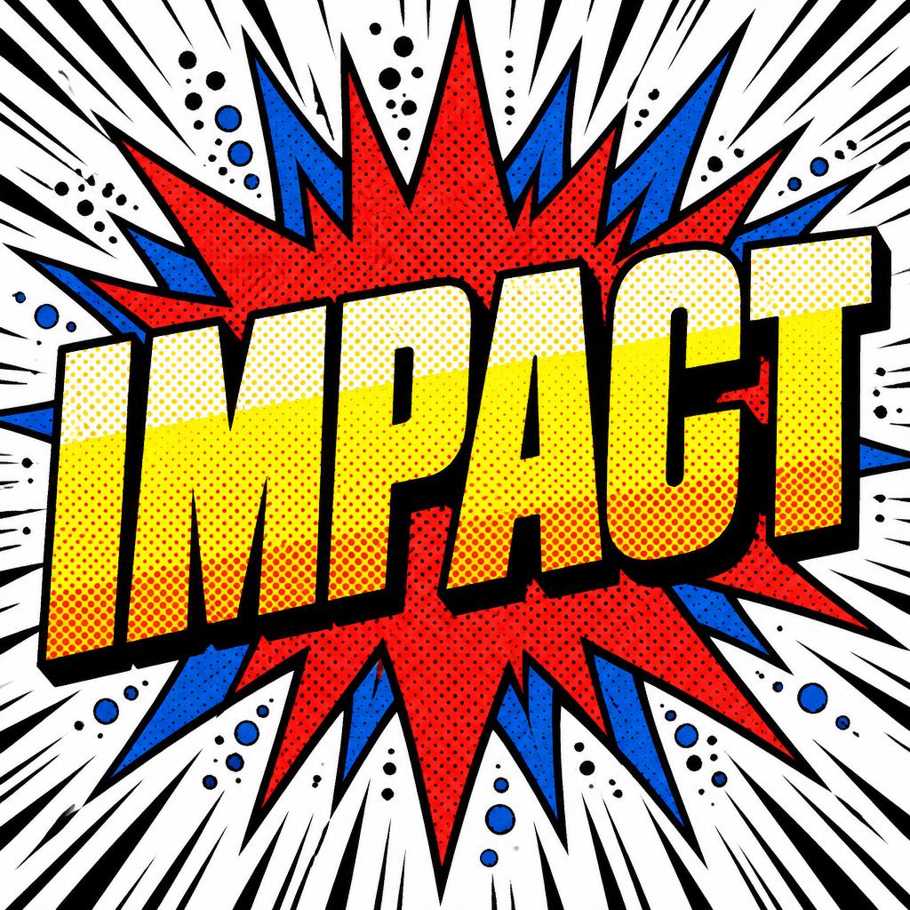"IMPACT" — Comic Book | AI Text Effect Generator