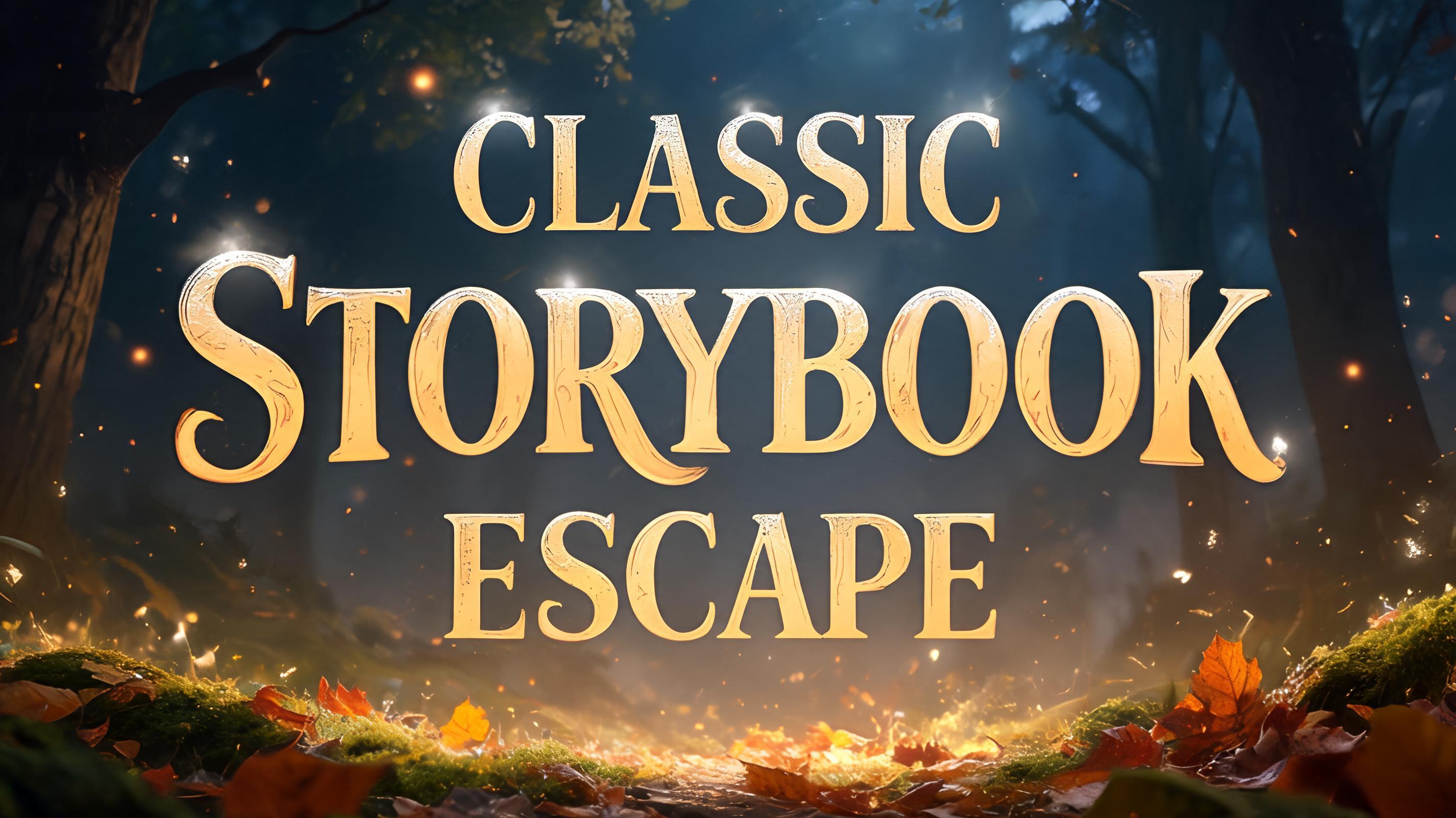 "CLASSIC STORYBOOK ESCAPE" — Fairy Tale | AI Text Effect Generator