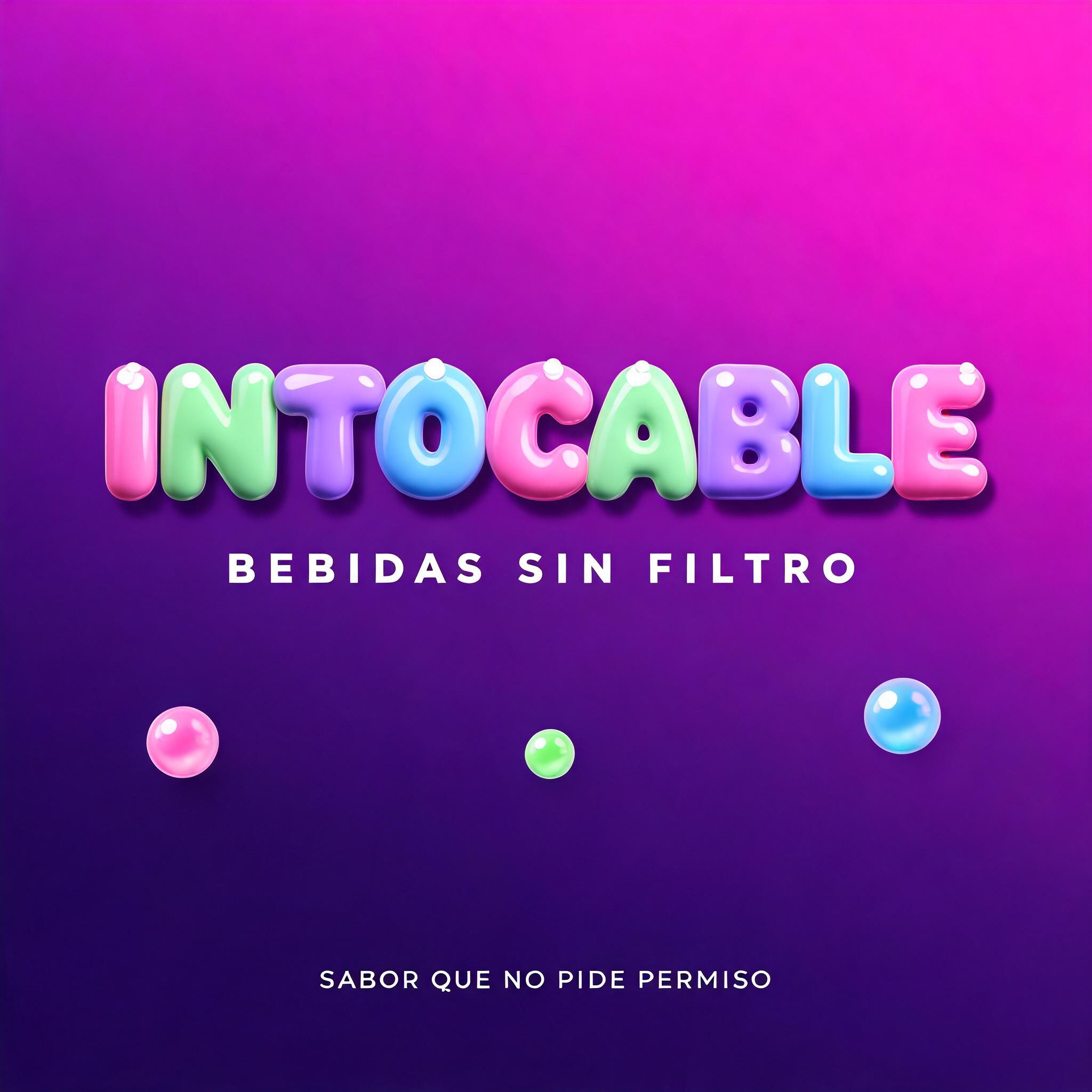 "INTOCABLE" — 3d Bold Inflated text effect