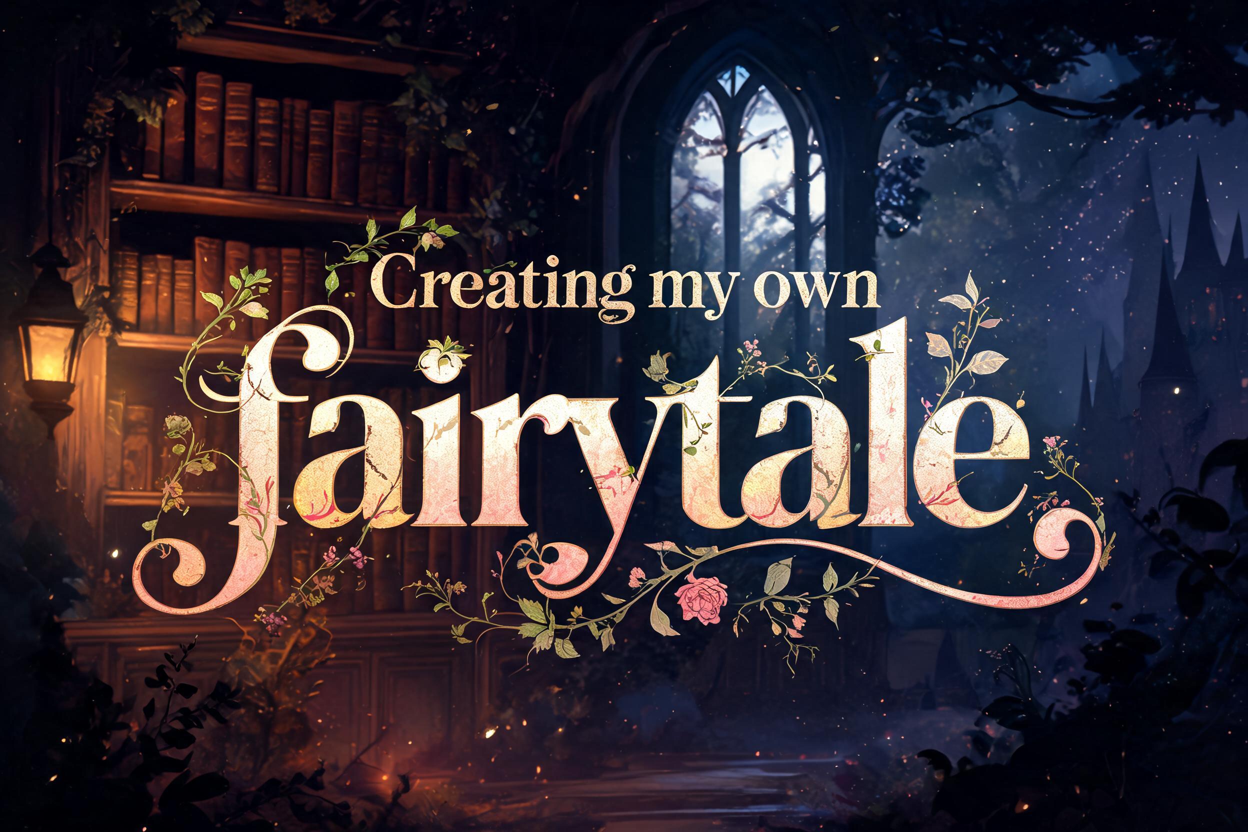 "Creating my own fairytale" — Fairy Tale | AI Text Effect Generator