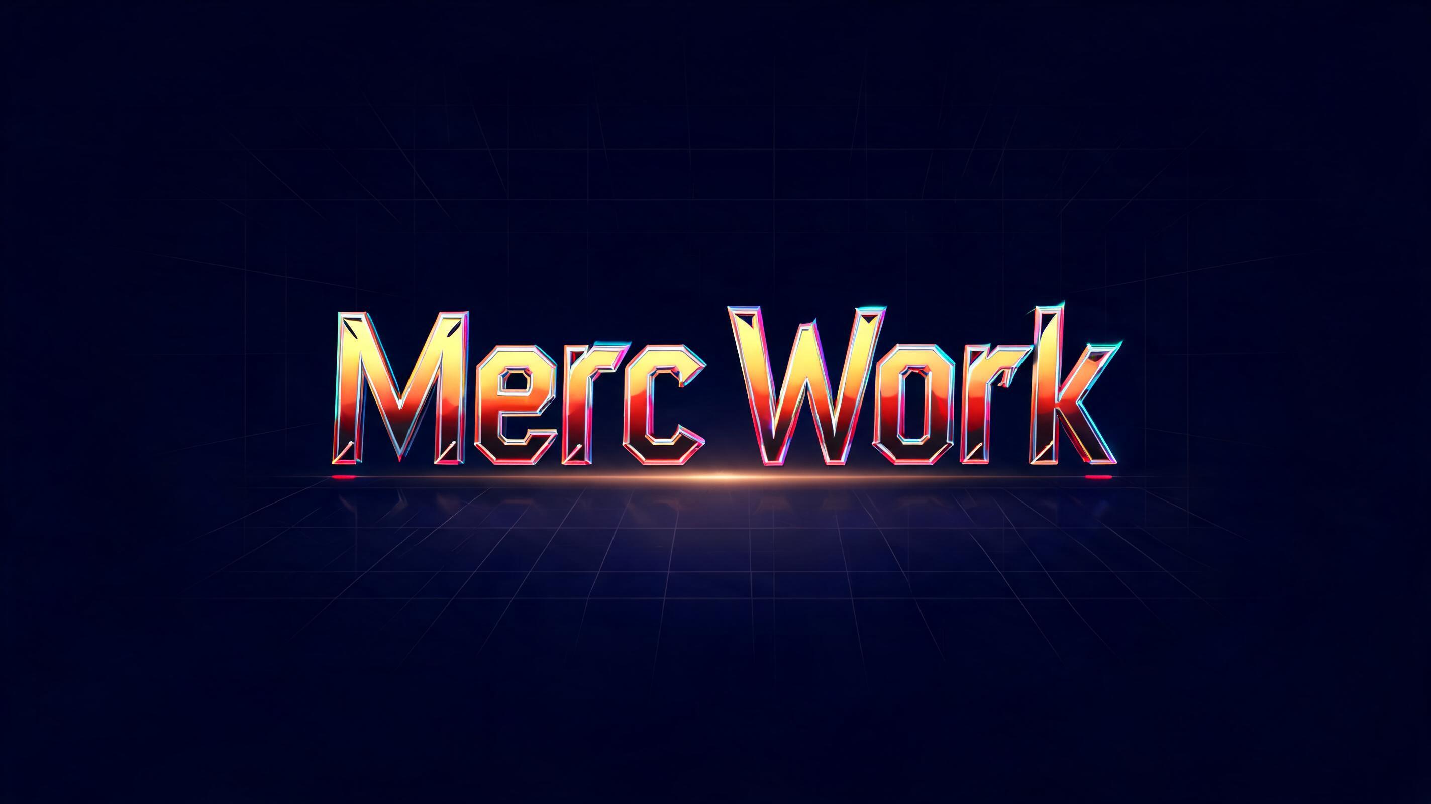 "Merc Work" — Cyberpunk 2077 | AI Text Effect Generator
