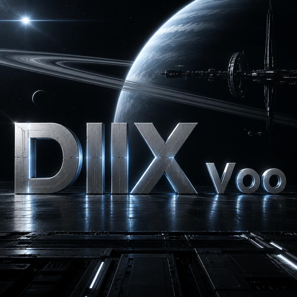 "DIIX Voo" — Cinematic Scifi | AI Text Effect Generator