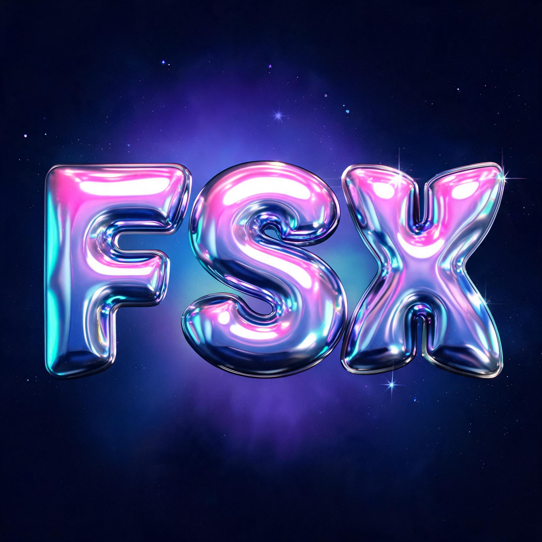 "FSX" — Y2k | AI Text Effect Generator