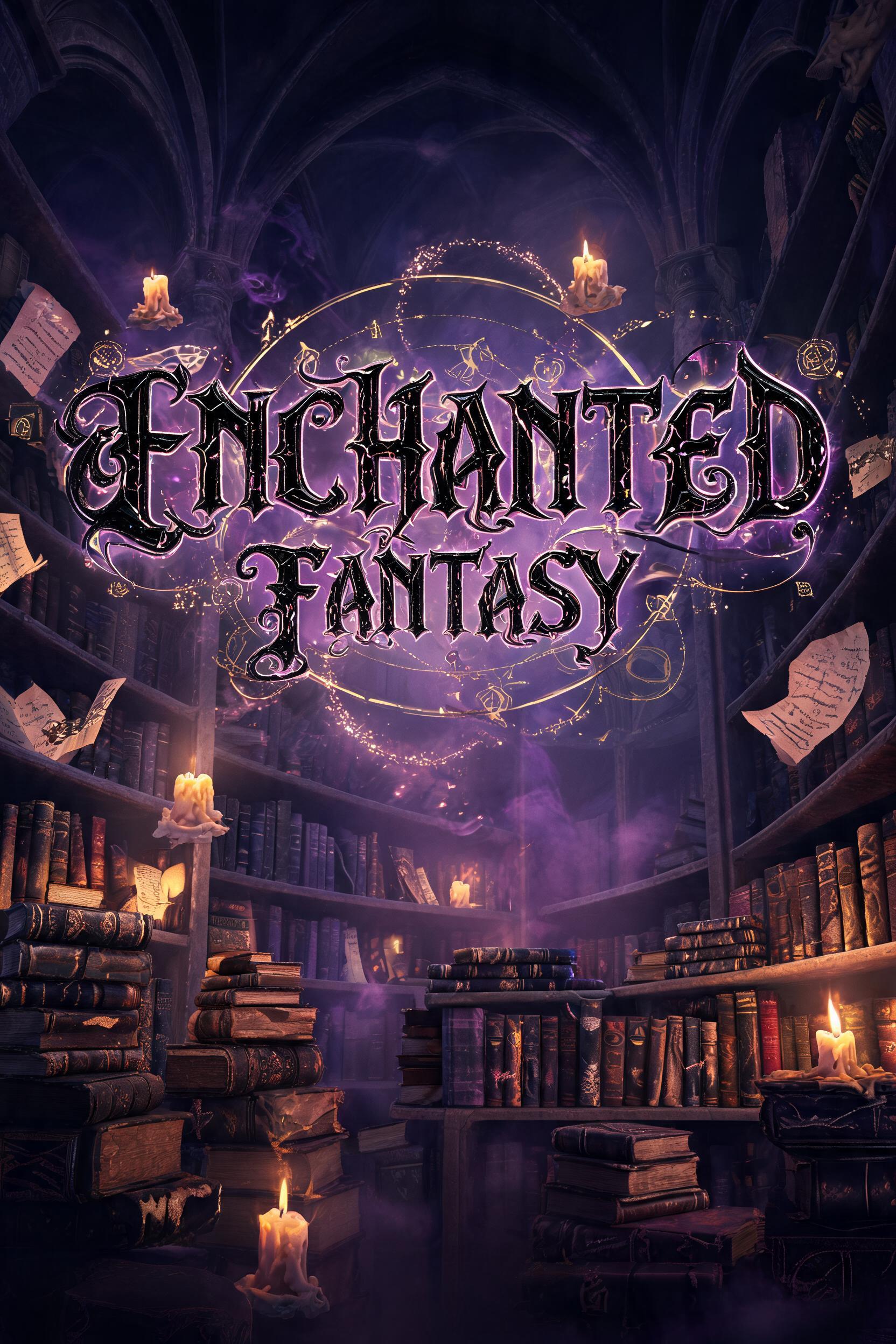 "Enchanted Fantasy" — Magic Fantasy | AI Text Effect Generator