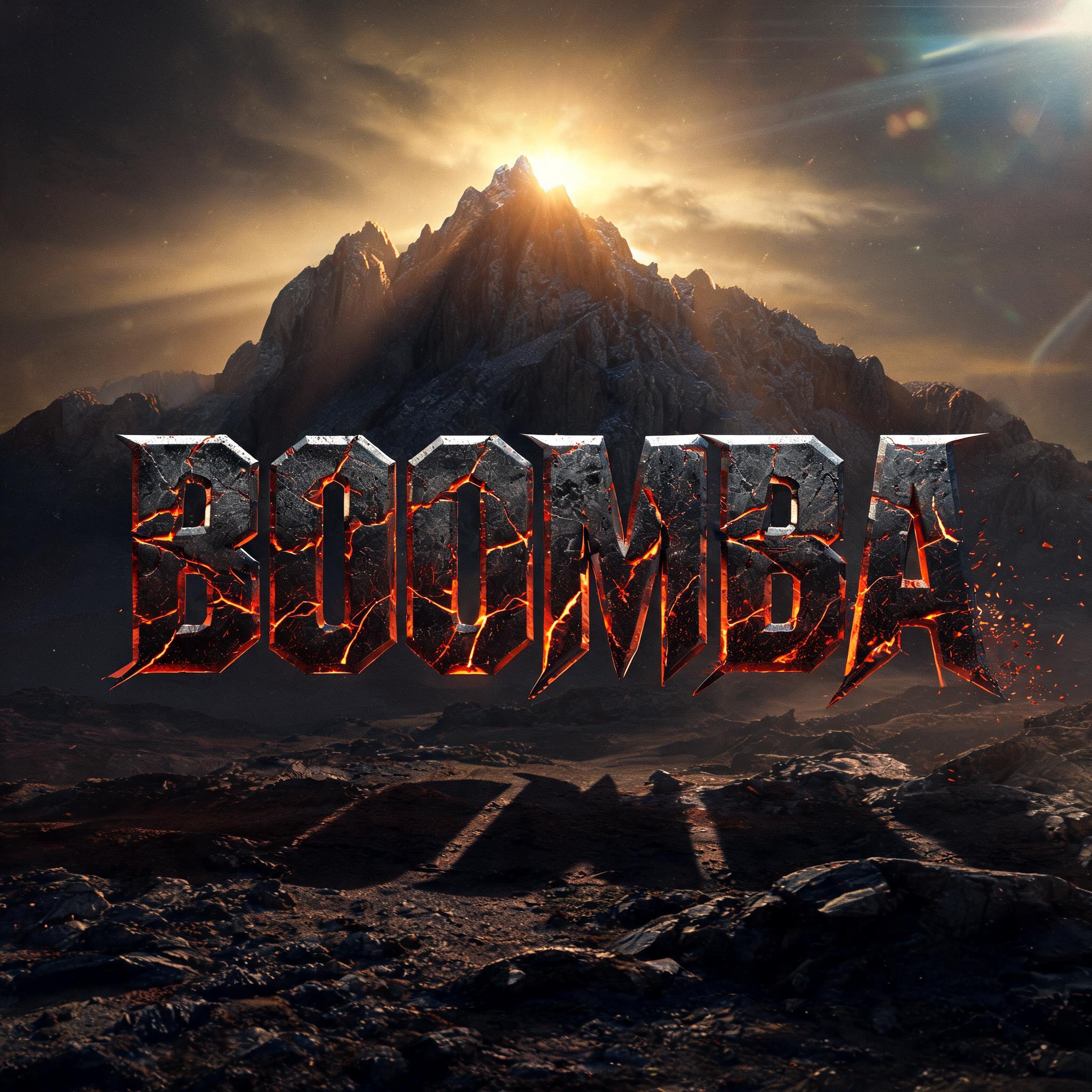 "BOOMBA" — Post Apocalyptic | AI Text Effect Generator