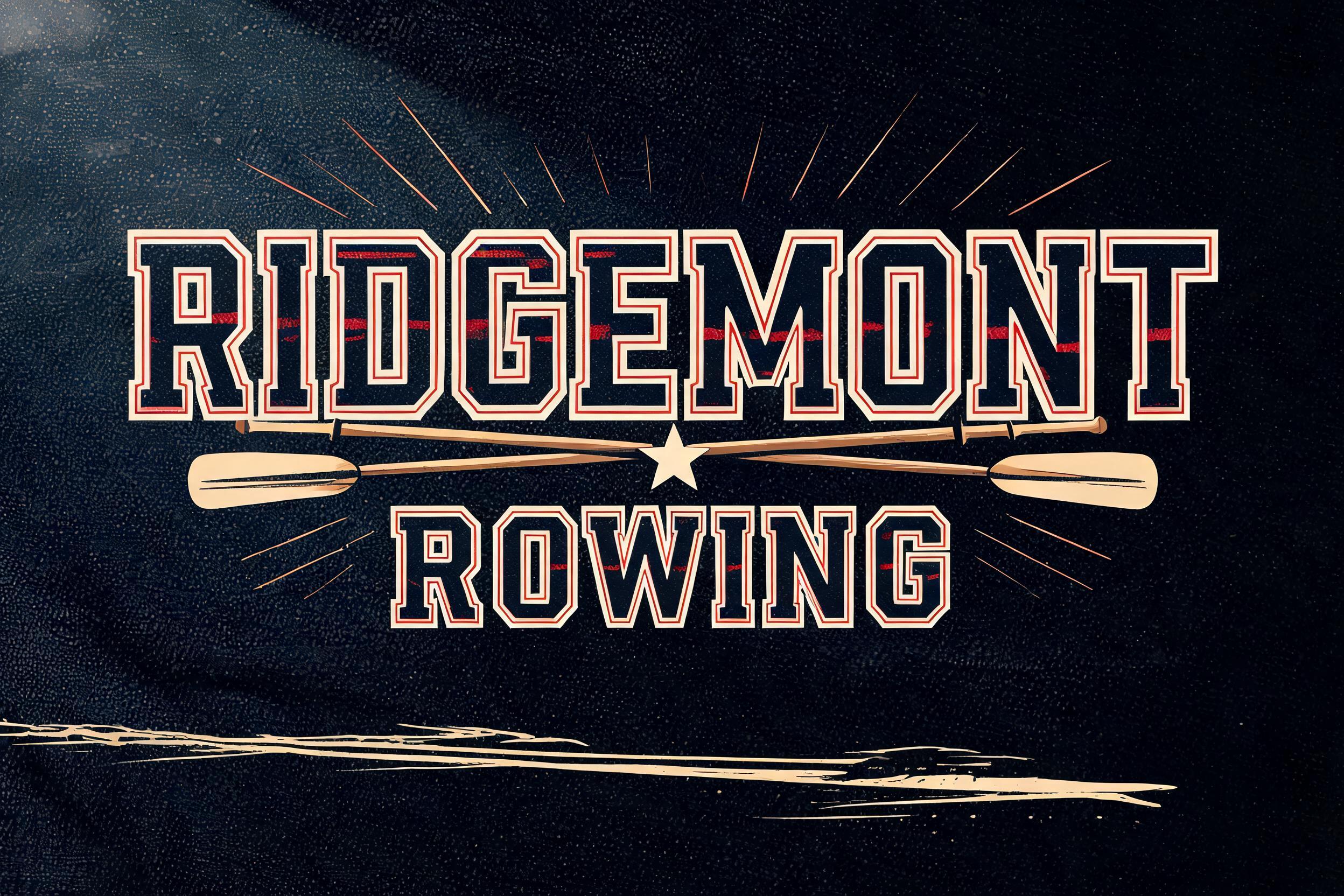 "RIDGEMONT
ROWING" — Sports | AI Text Effect Generator