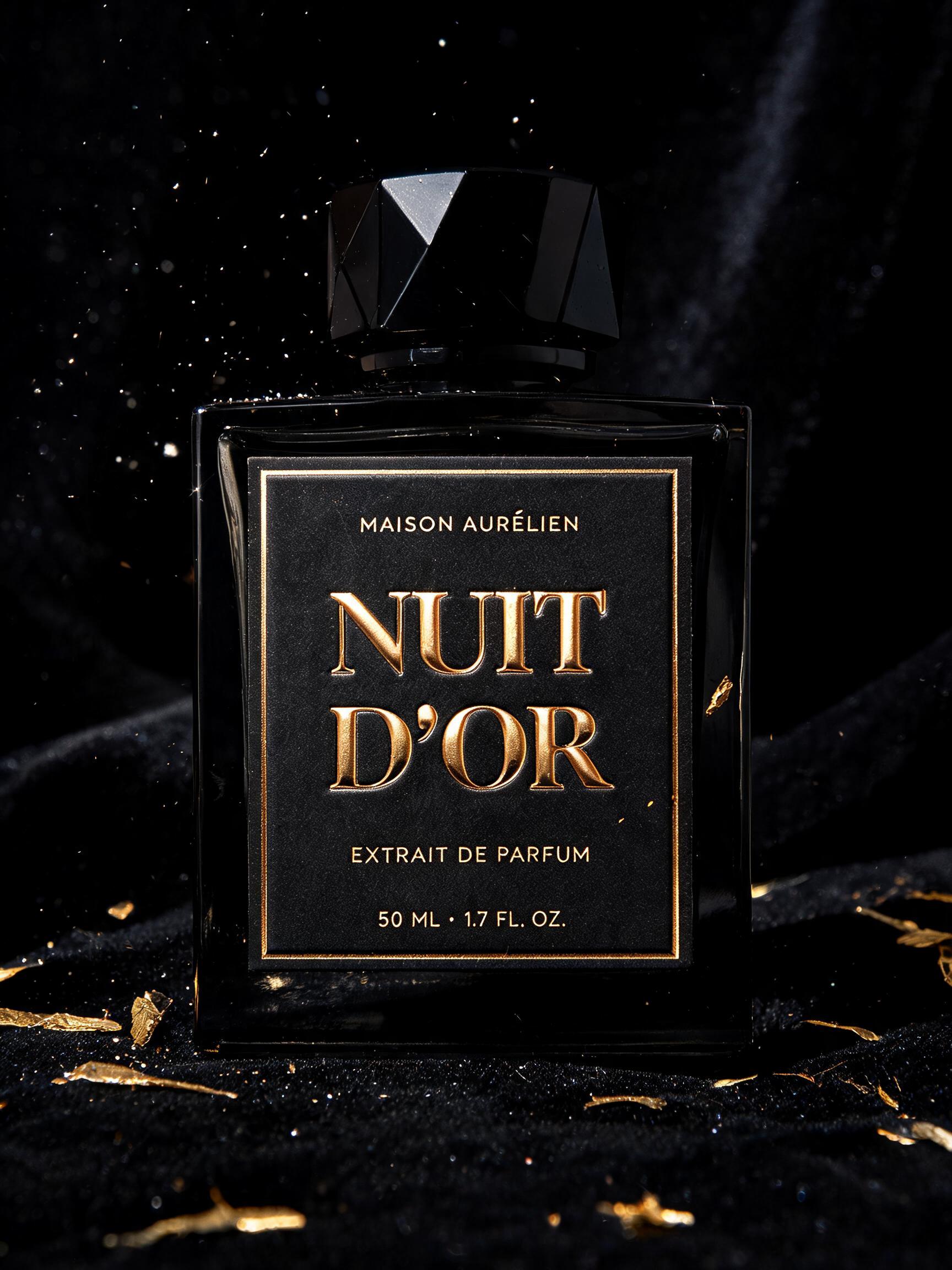 NUIT
D’OR
MAISON AURÉLIEN
EXTRAIT DE PARFUM
50 ML · 1.7 FL. OZ.