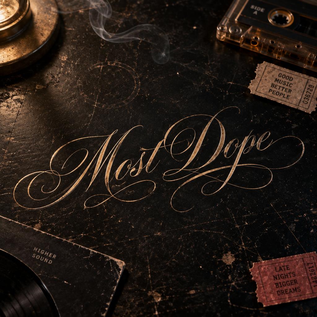 "Most Dope" —  | AI Text Effect Generator