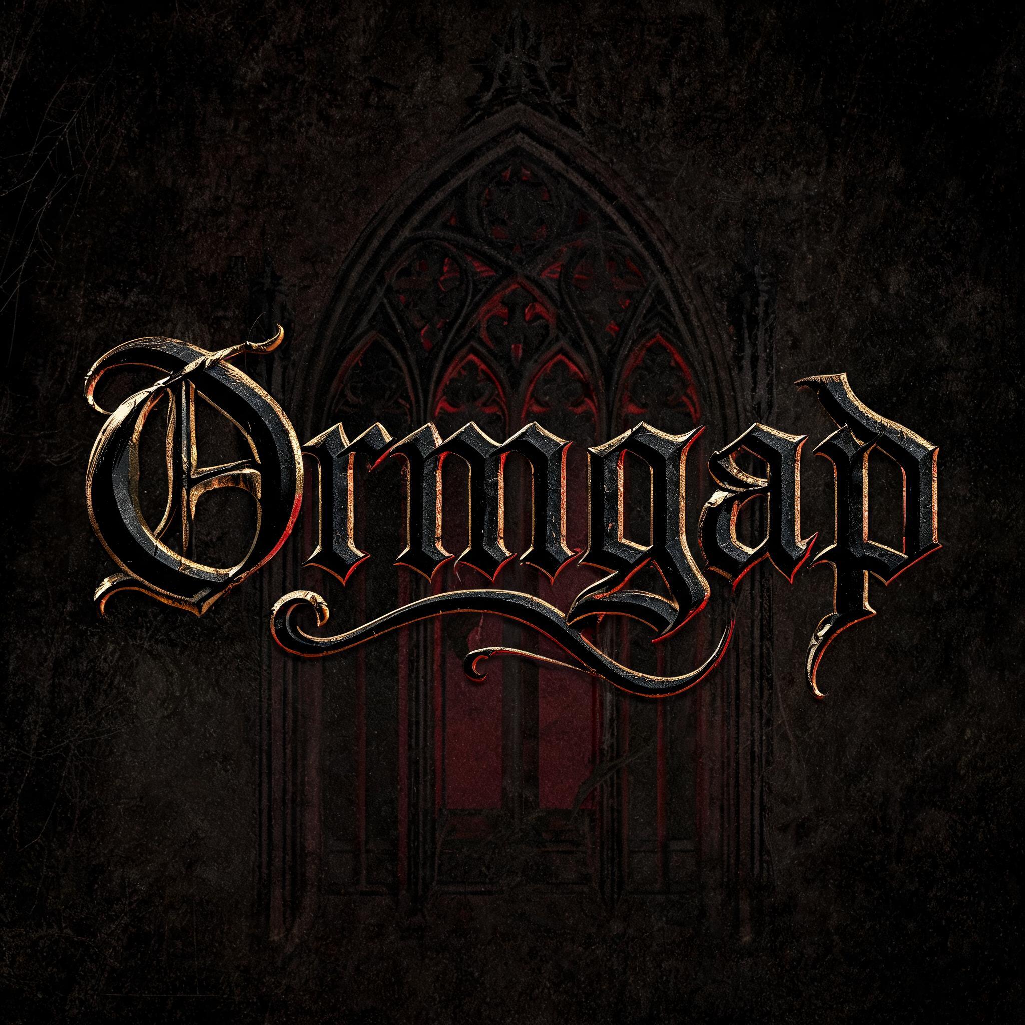 "Ormgap" — Gothic Font | AI Text Effect Generator