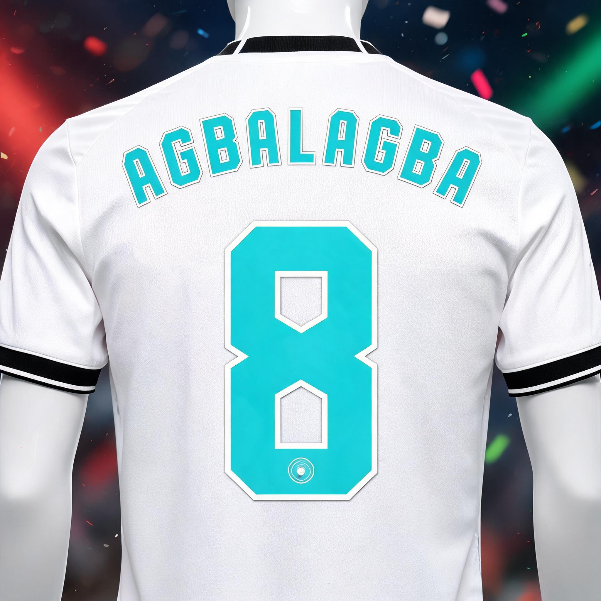 "AGBALAGBA" — Sports Football | AI Text Effect Generator