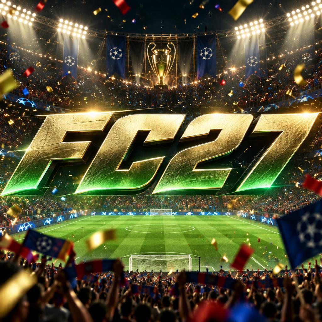 "FC27" — Sports Football | AI Text Effect Generator