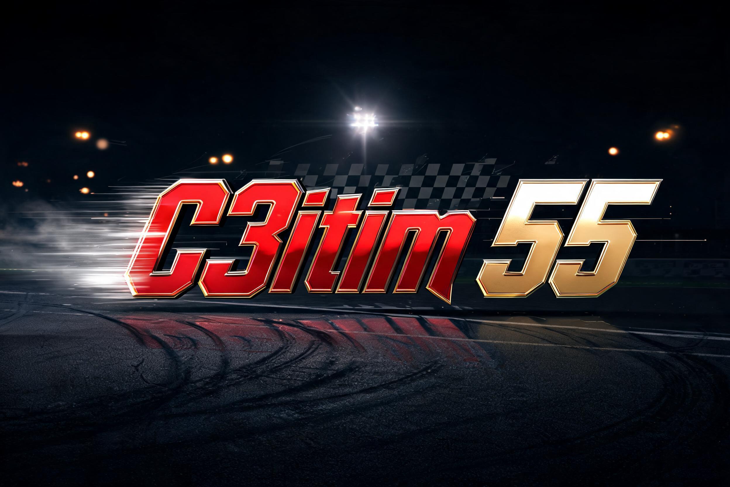 "C3itim 55" — Racing | AI Text Effect Generator