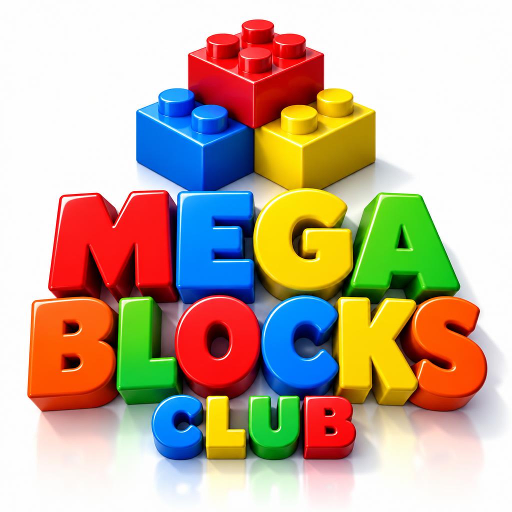 "MEGA
BLOCKS
CLUB" — 3d Bold | AI Text Effect Generator