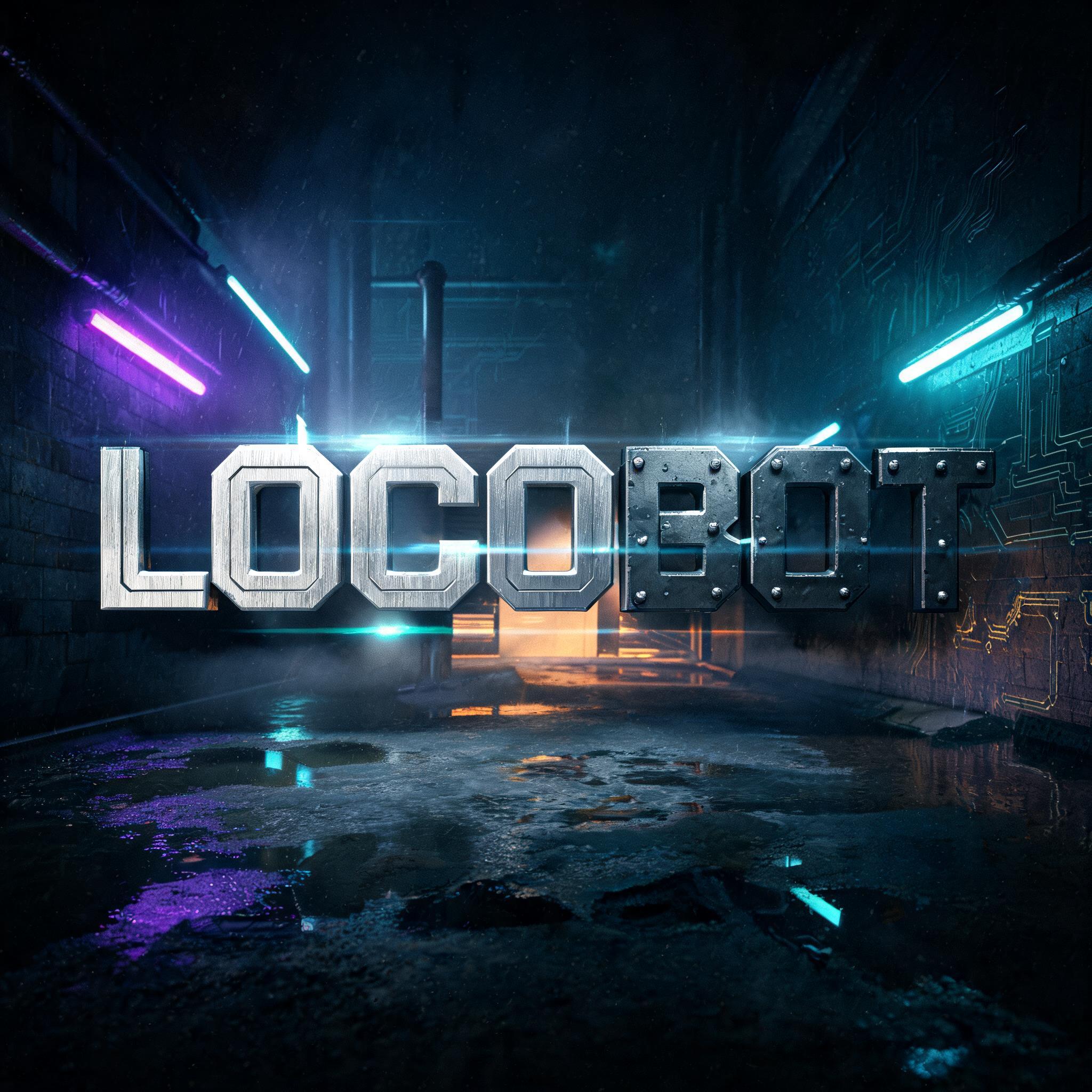 "LocoBOT" — Cinematic | AI Text Effect Generator