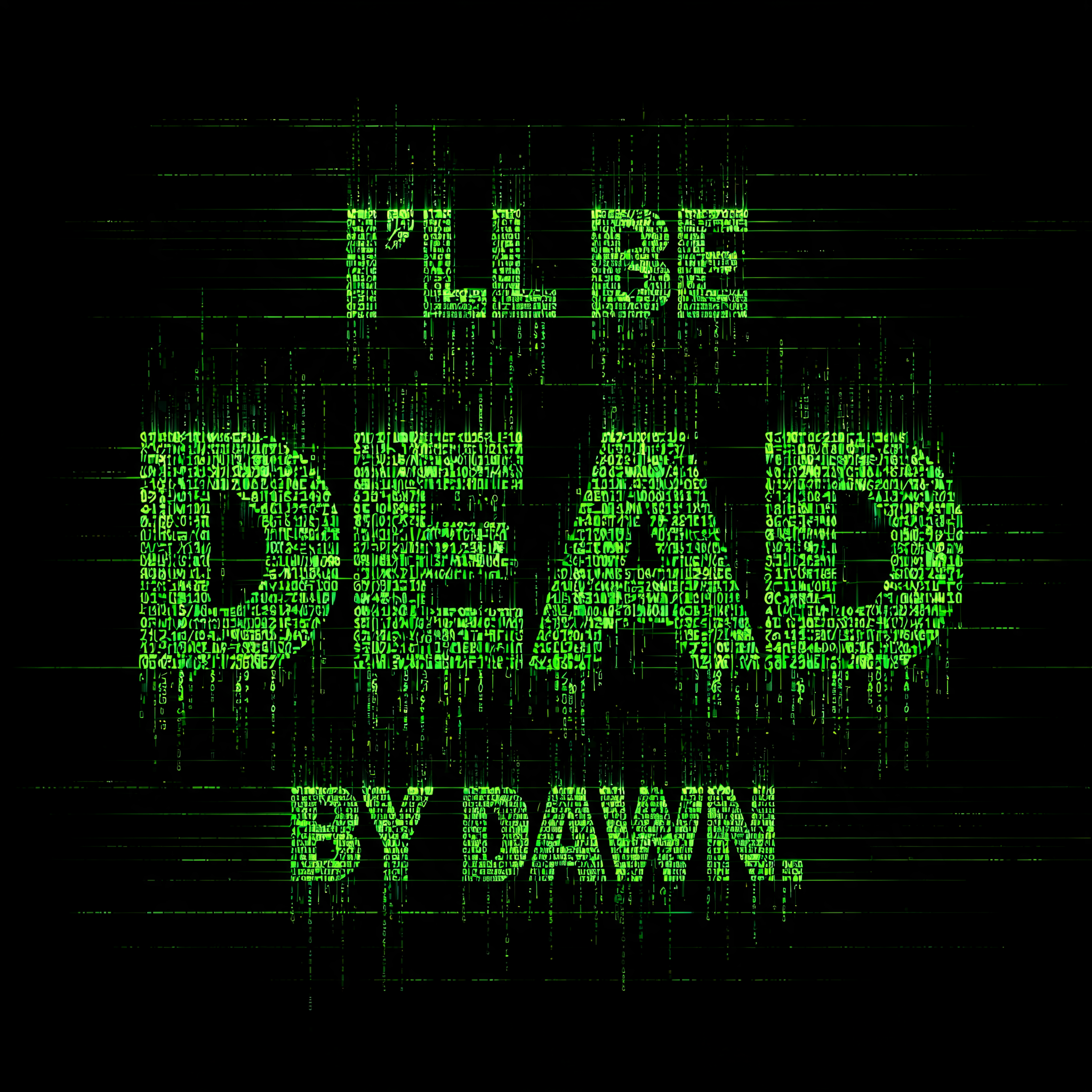 "I'LL BE DEAD BY DAWN." — Cyberpunk Data Stream | AI Text Effect Generator