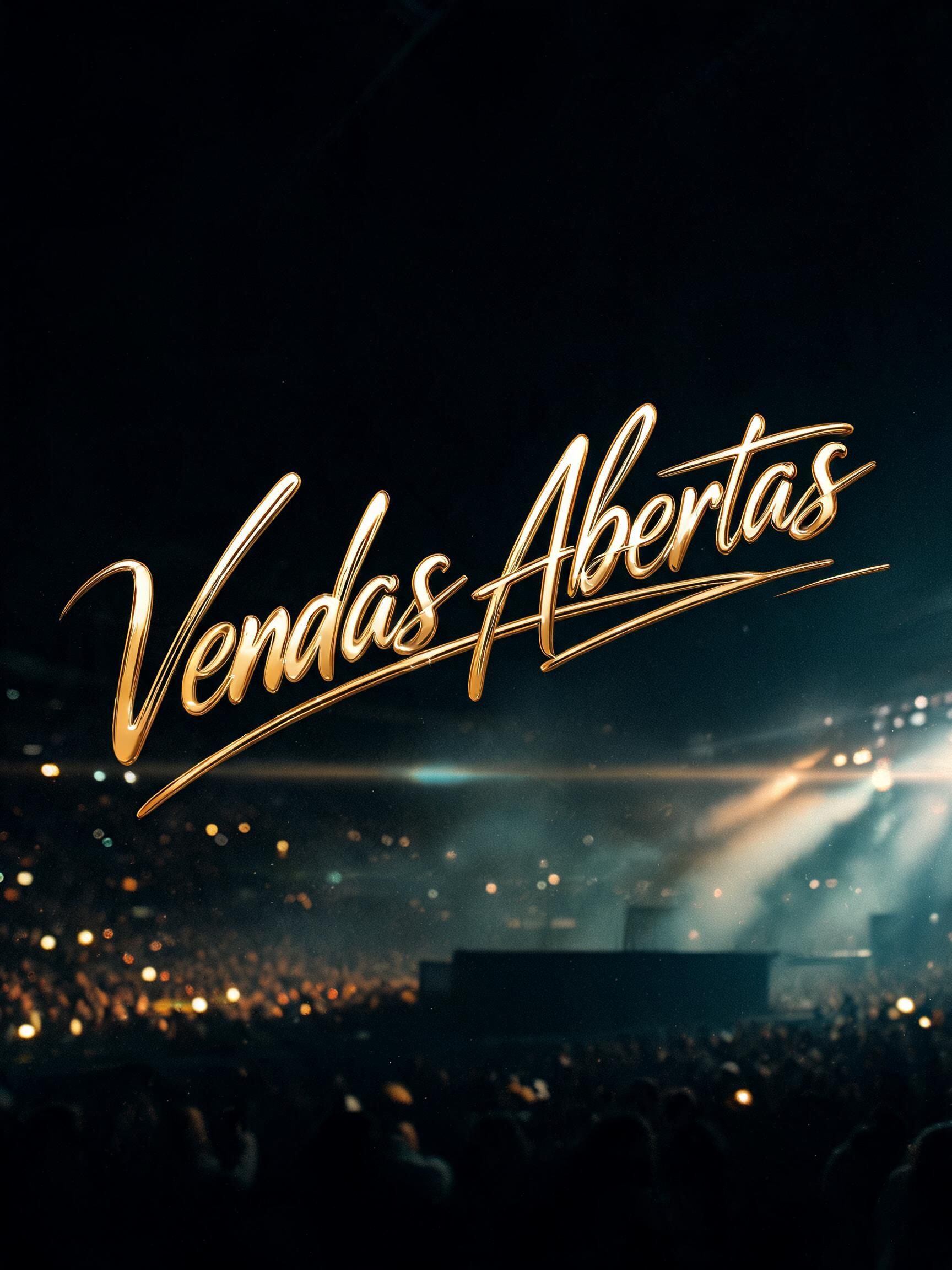 "Vendas Abertas" — Cinematic | AI Text Effect Generator