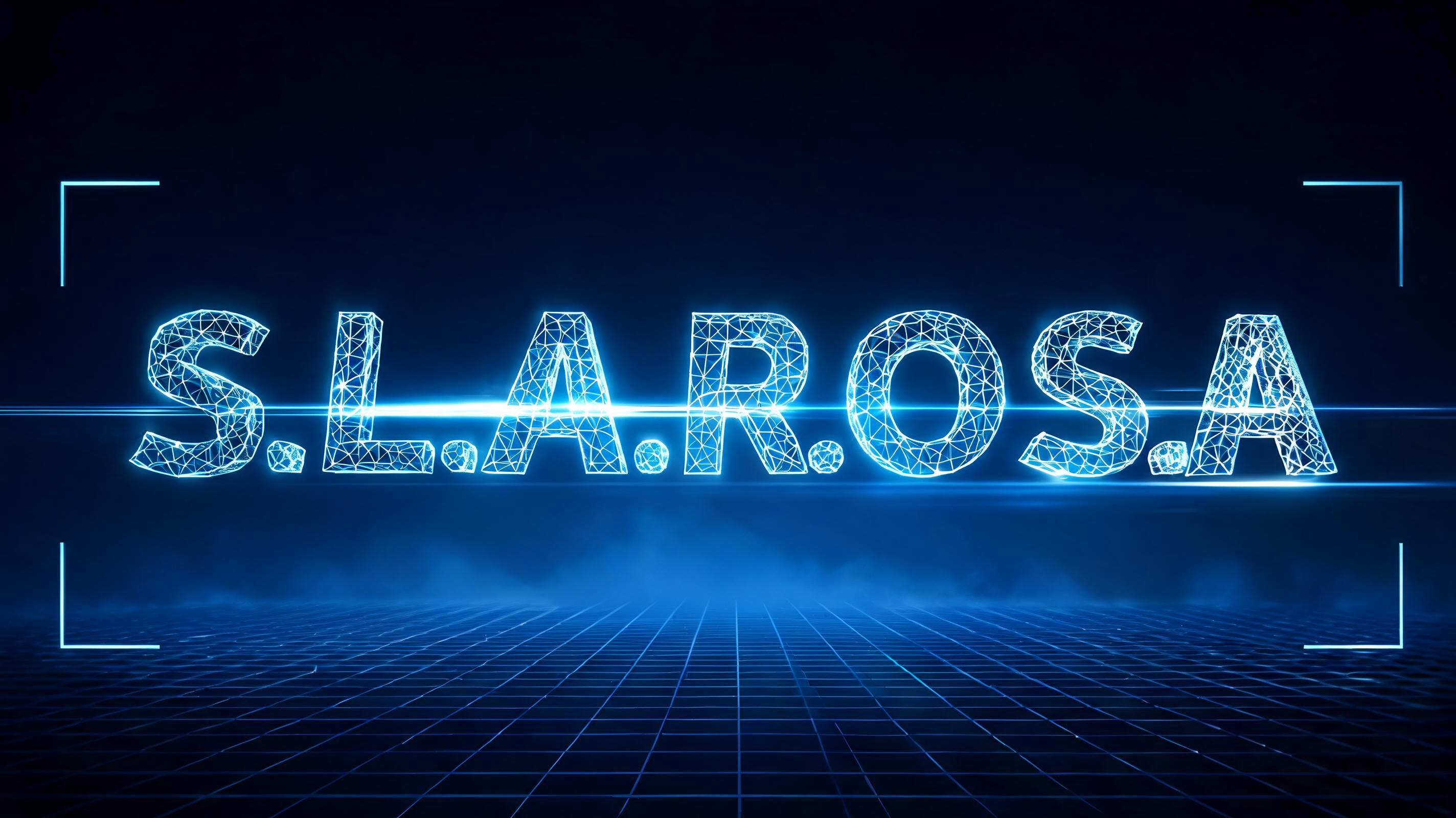 "S.L.A.R.O.S.A." — Futuristic | AI Text Effect Generator