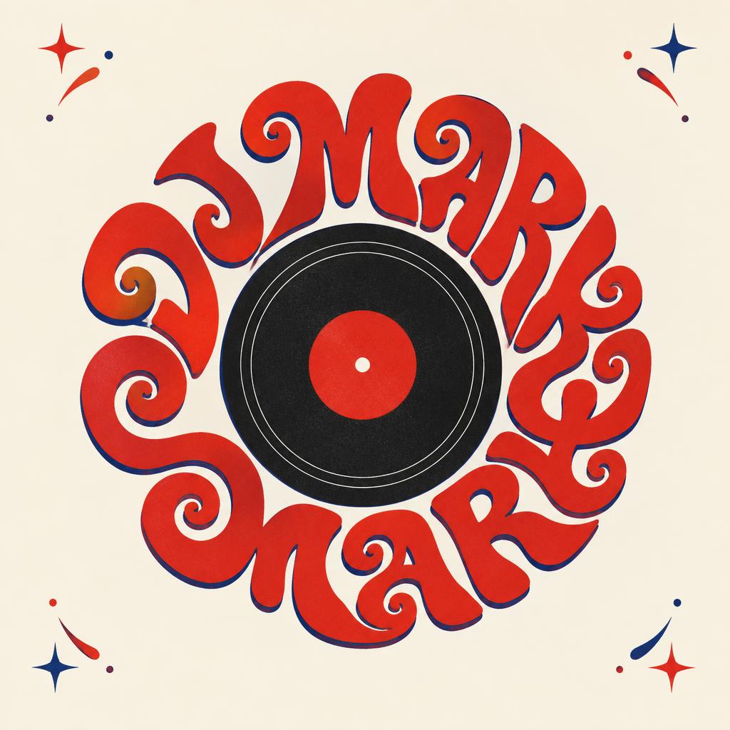 "DJ MARKYMARK" —  | AI Text Effect Generator