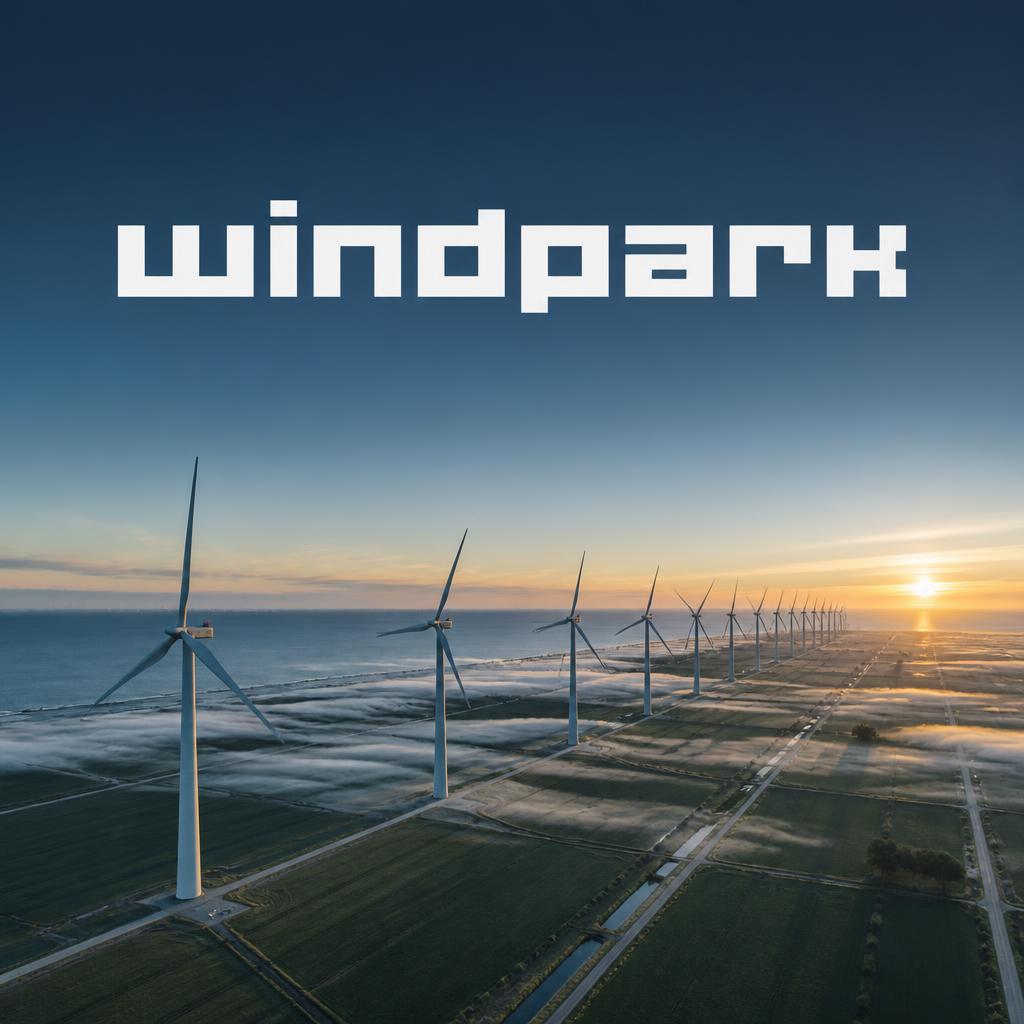 "windpark" —  | AI Text Effect Generator