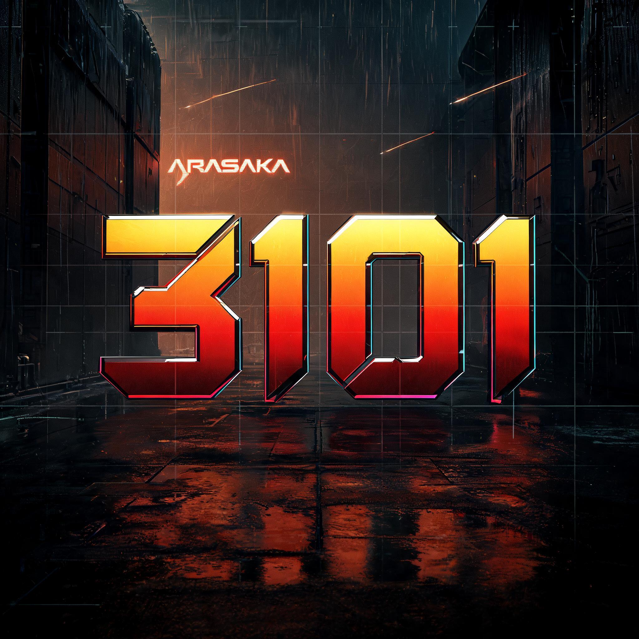 "3101" — Cyberpunk 2077 | AI Text Effect Generator