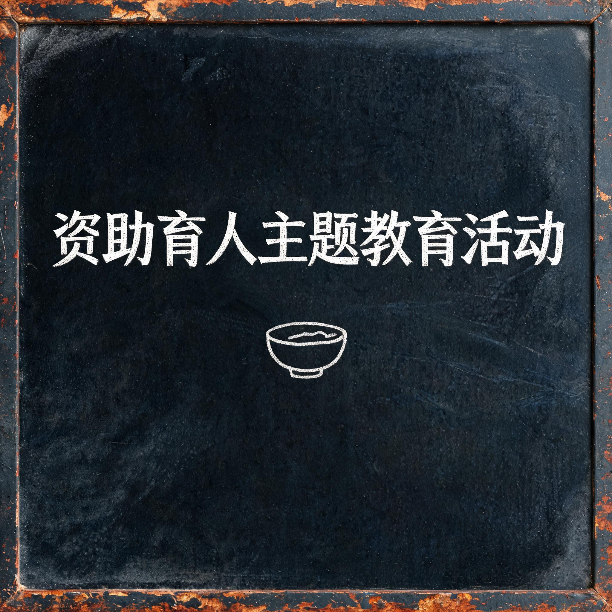 "资助育人主题教育活动" — Vintage | AI Text Effect Generator