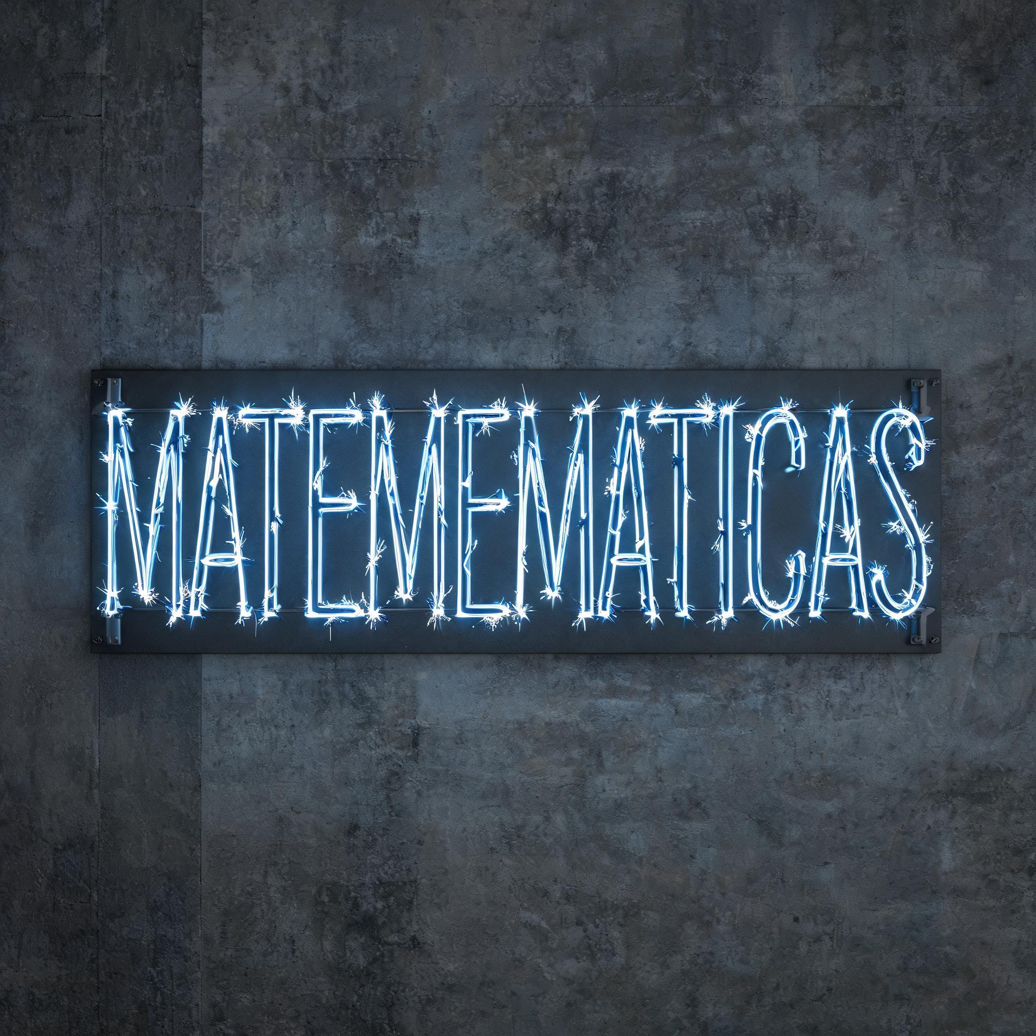 "MATEMEMATICAS" — Neon Sign | AI Text Effect Generator