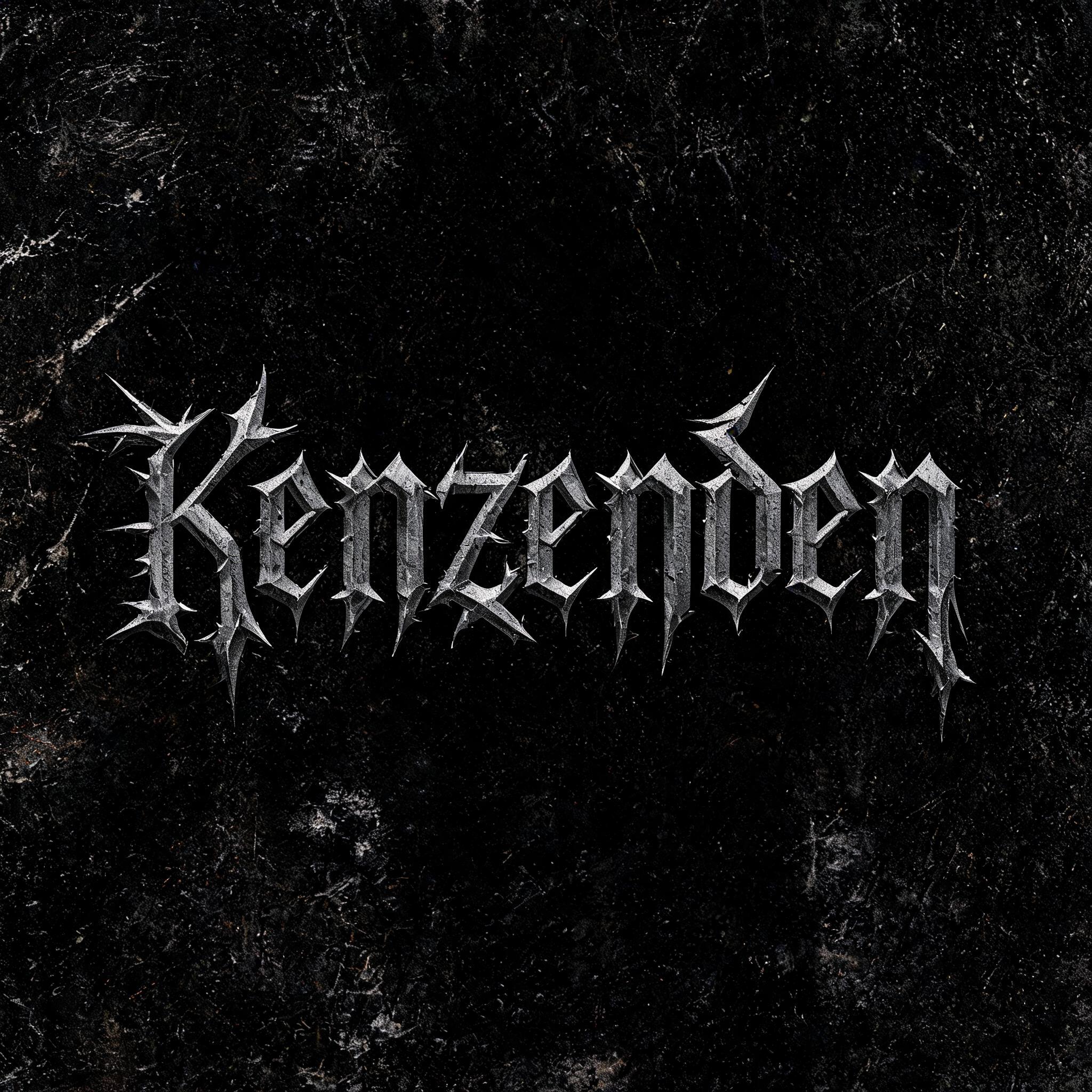 "Kenzenden" — Gothic | AI Text Effect Generator