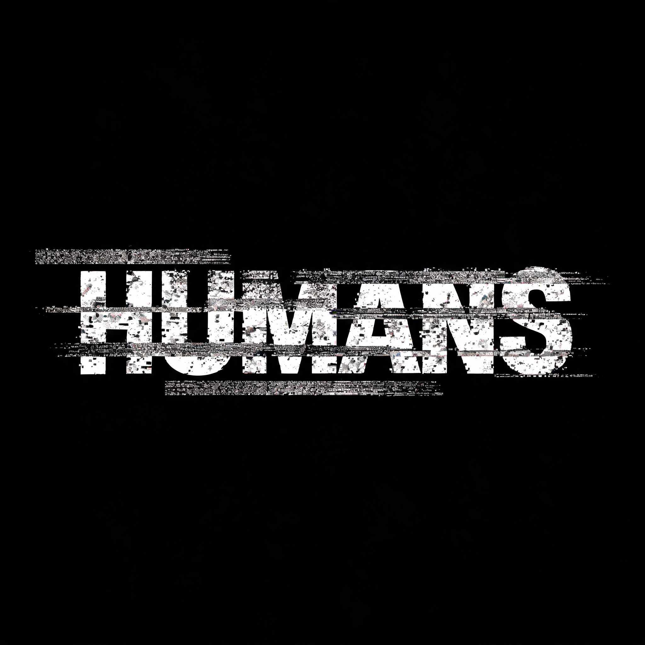 "HUMANS" —  | AI Text Effect Generator
