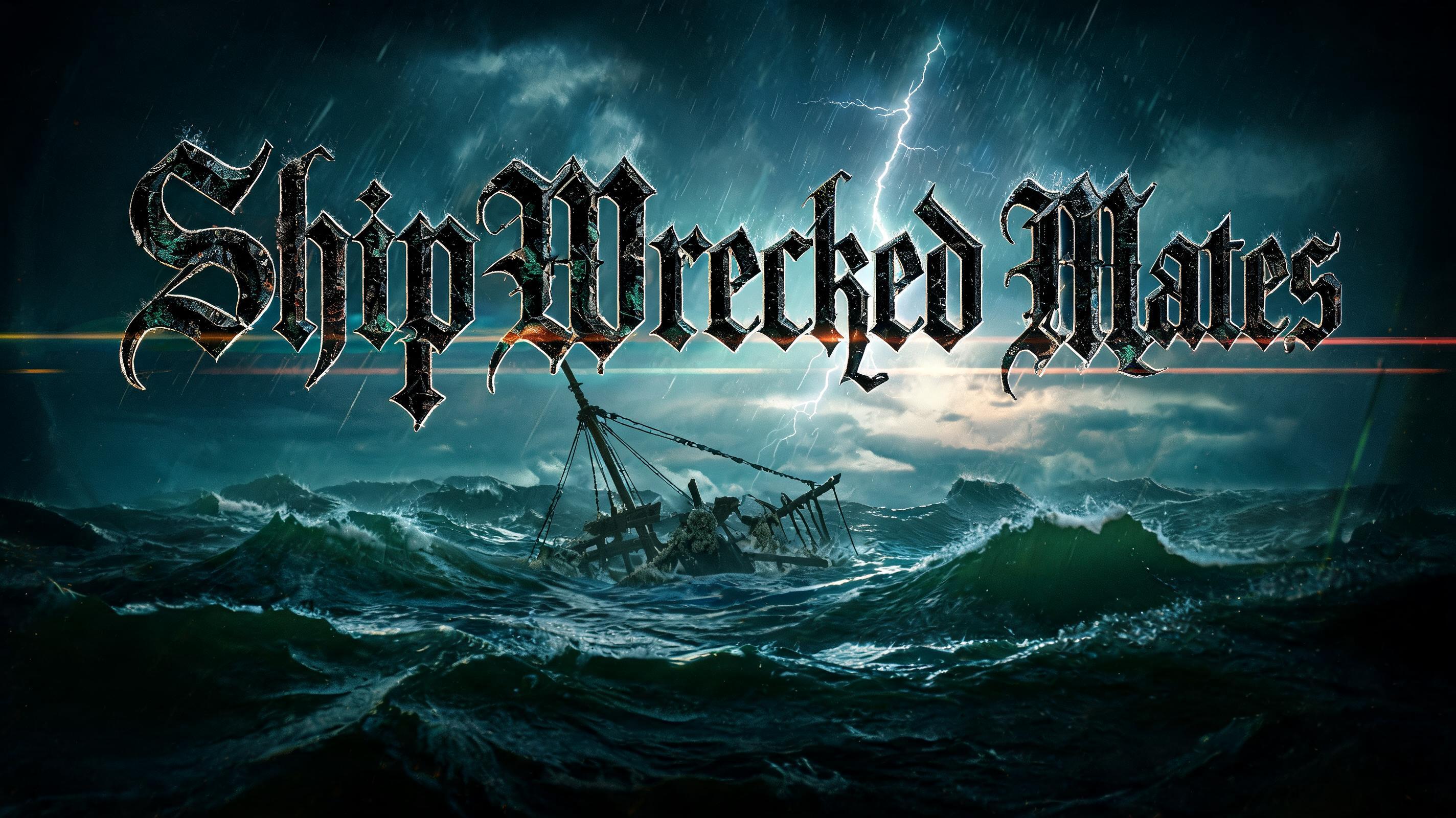 "ShipWrecked Mates" — Cinematic | AI Text Effect Generator