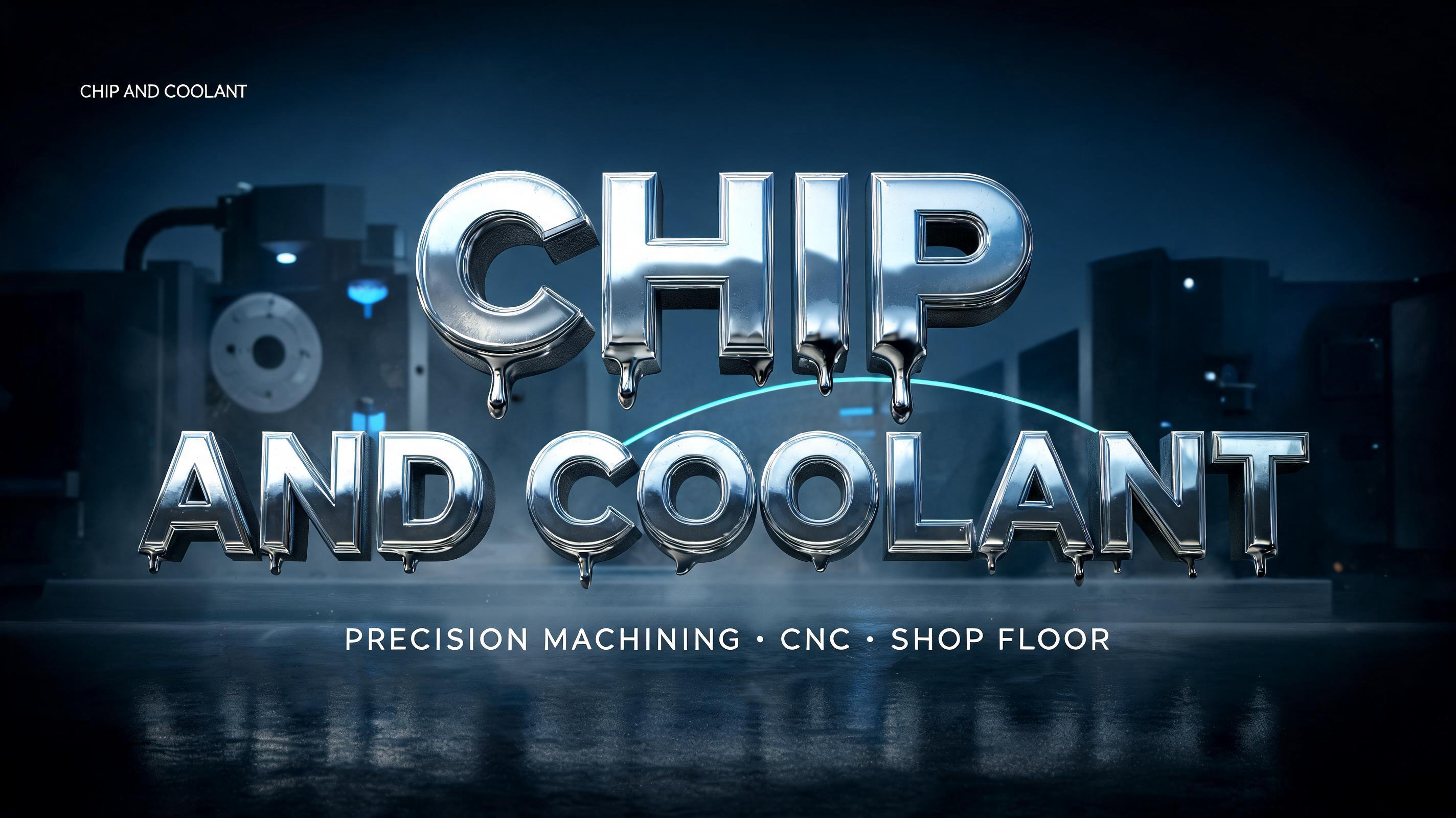 "CHIP AND COOLANT
PRECISION MACHINING · CNC · SHOP FLOOR
CHIP AND COOLANT" — Metallic | AI Text Effect Generator