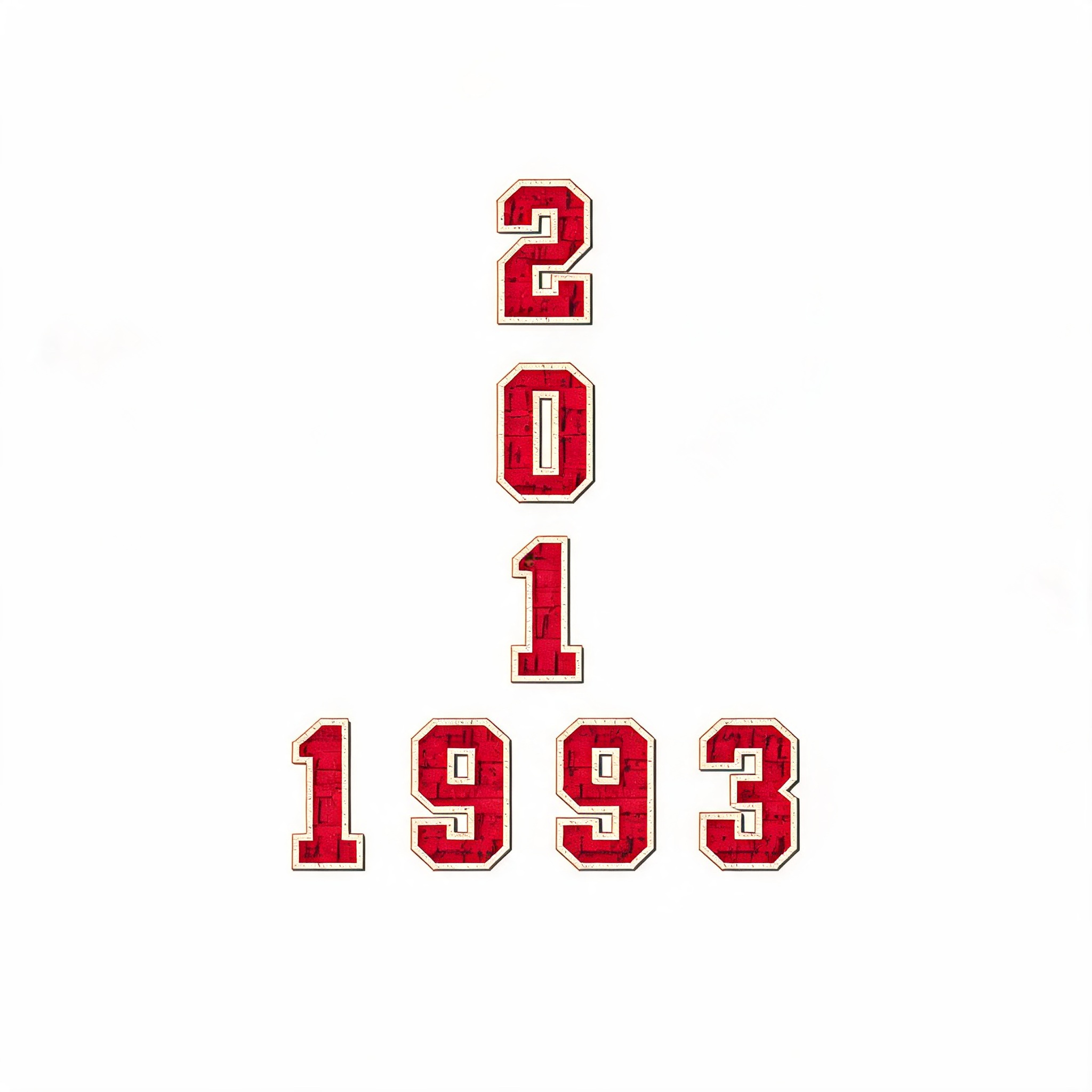 "2
         0
         1
   1 9 9 3" — Vintage | AI Text Effect Generator