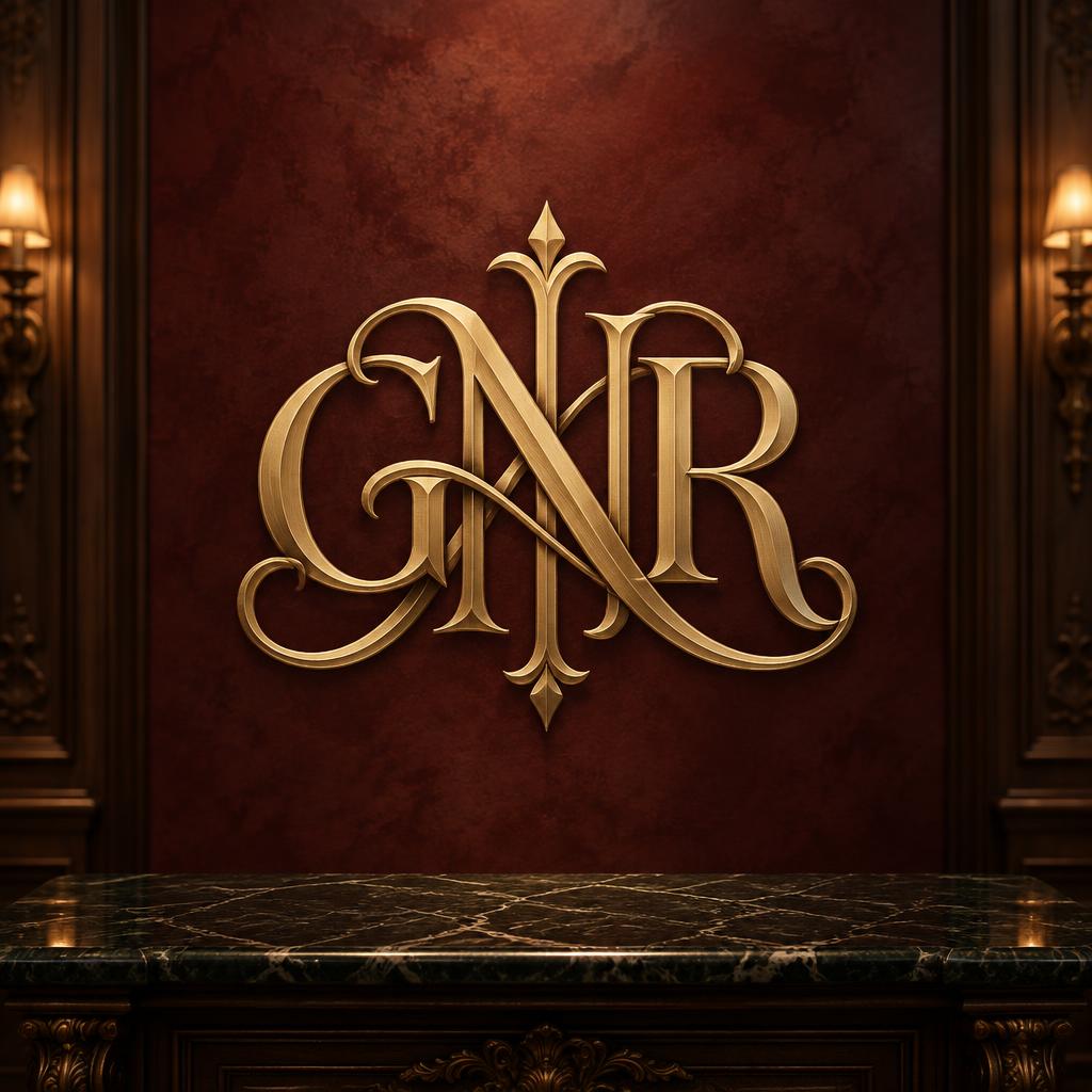 "GNR" —  | AI Text Effect Generator