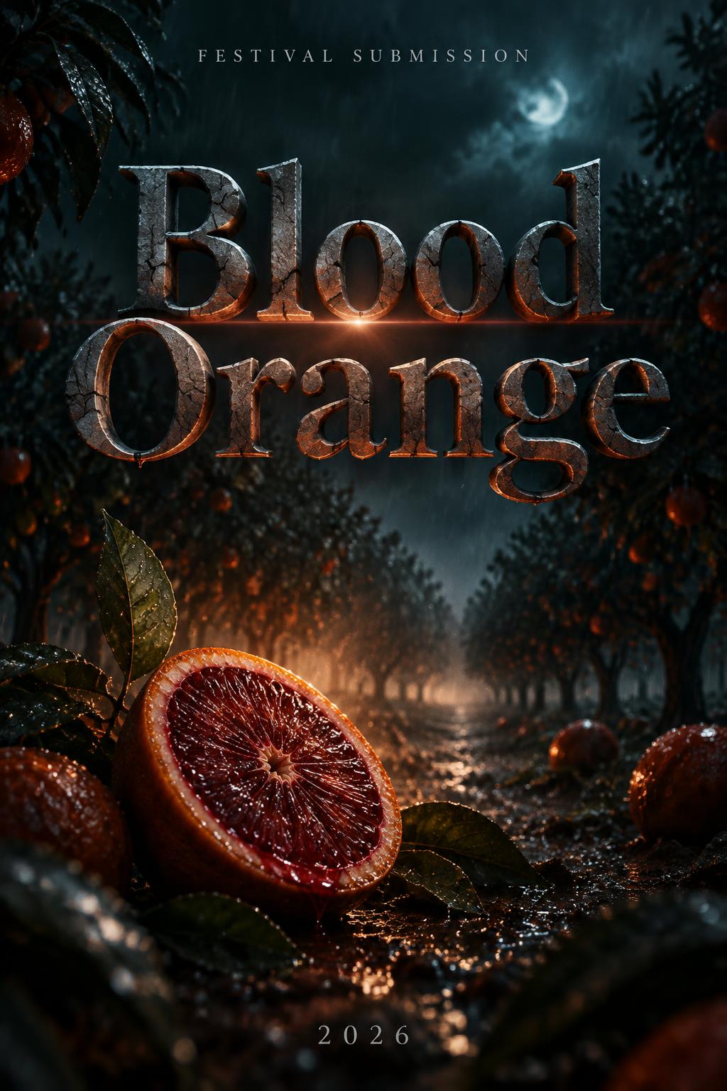 "Blood Orange
FESTIVAL SUBMISSION
2026" — Cinematic Netflix | AI Text Effect Generator