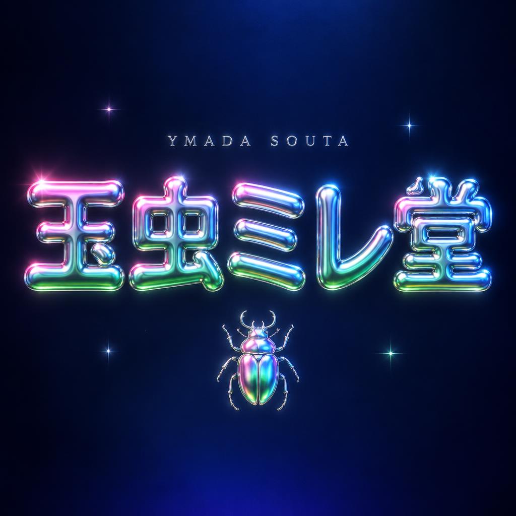 "玉虫ミレ堂
YMADA SOUTA" — Y2k | AI Text Effect Generator