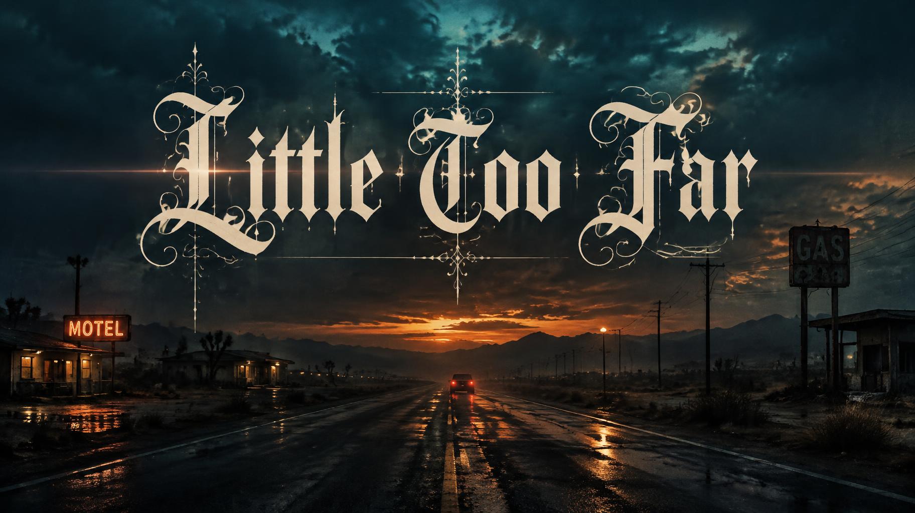 "Little Too Far" — Cinematic Netflix | AI Text Effect Generator