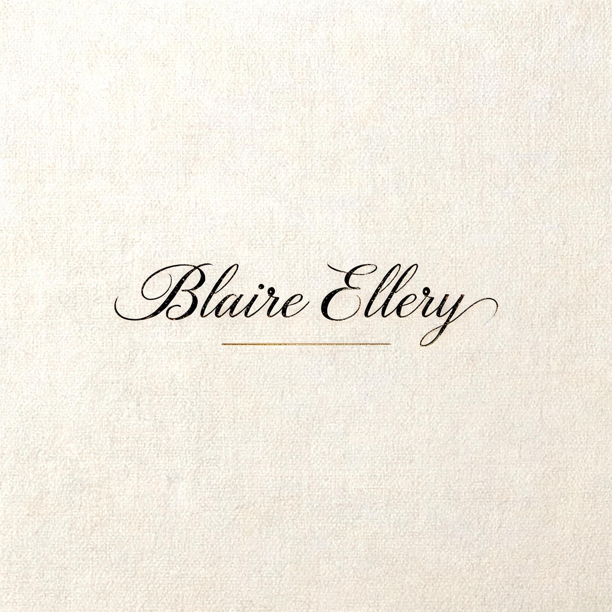 "Blaire Ellery" — Elegant Script | AI Text Effect Generator