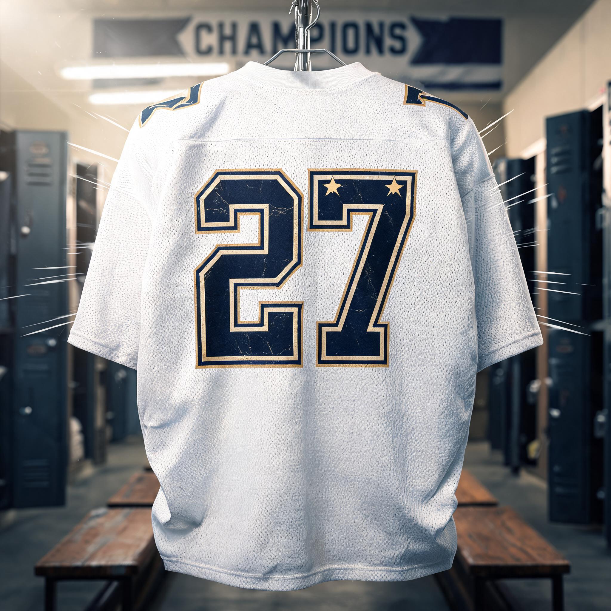 "27" — Sports | AI Text Effect Generator