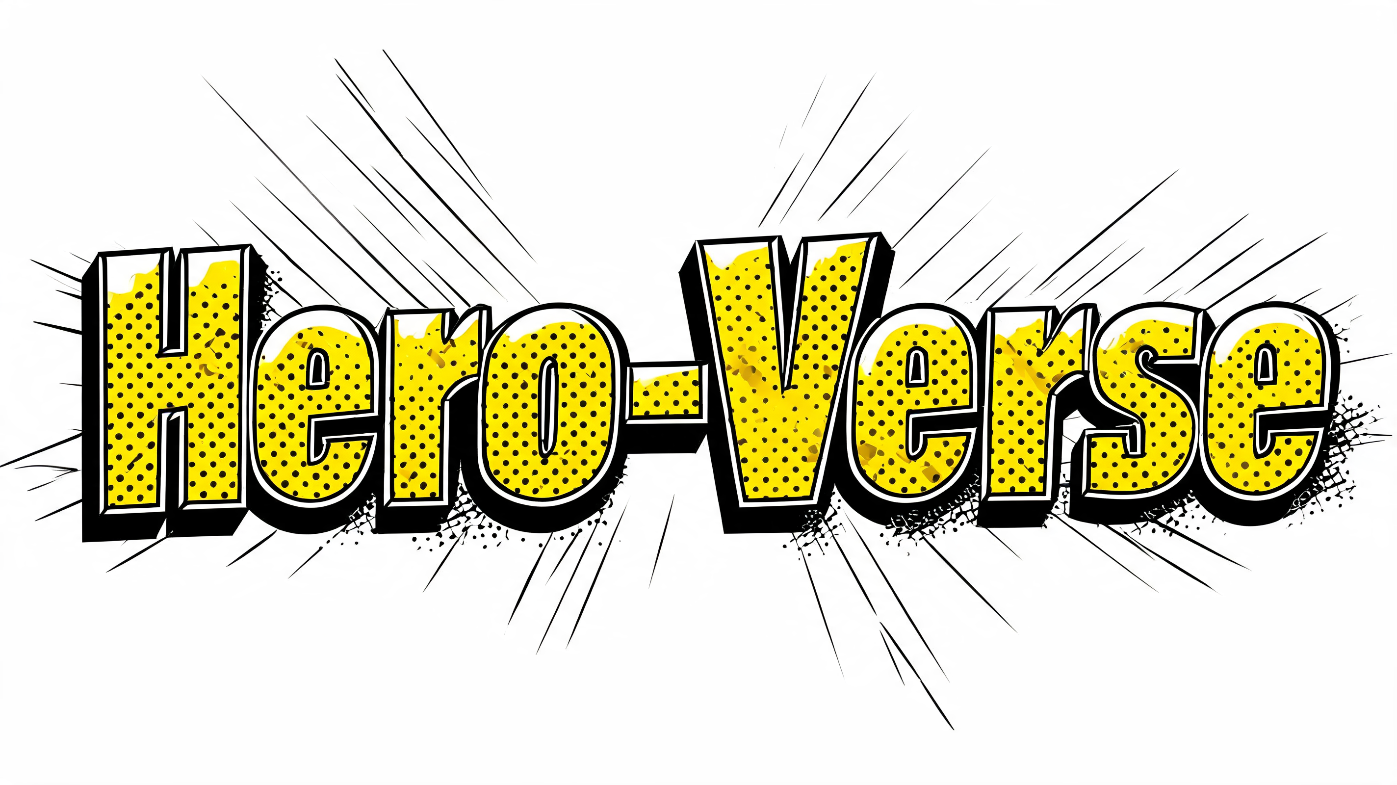 "Hero-Verse" — Comic Book | AI Text Effect Generator