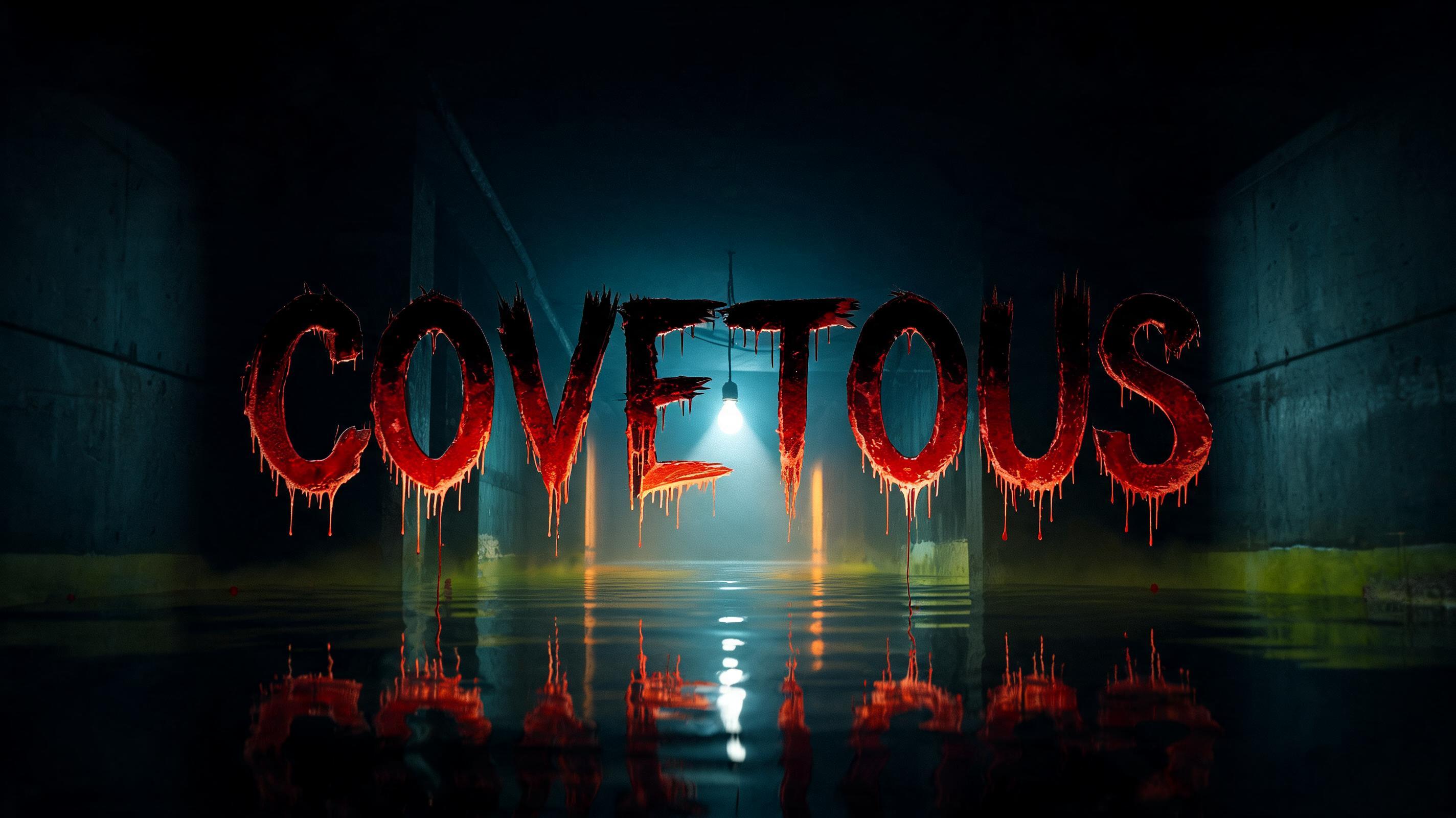 "COVETOUS" — Horror | AI Text Effect Generator
