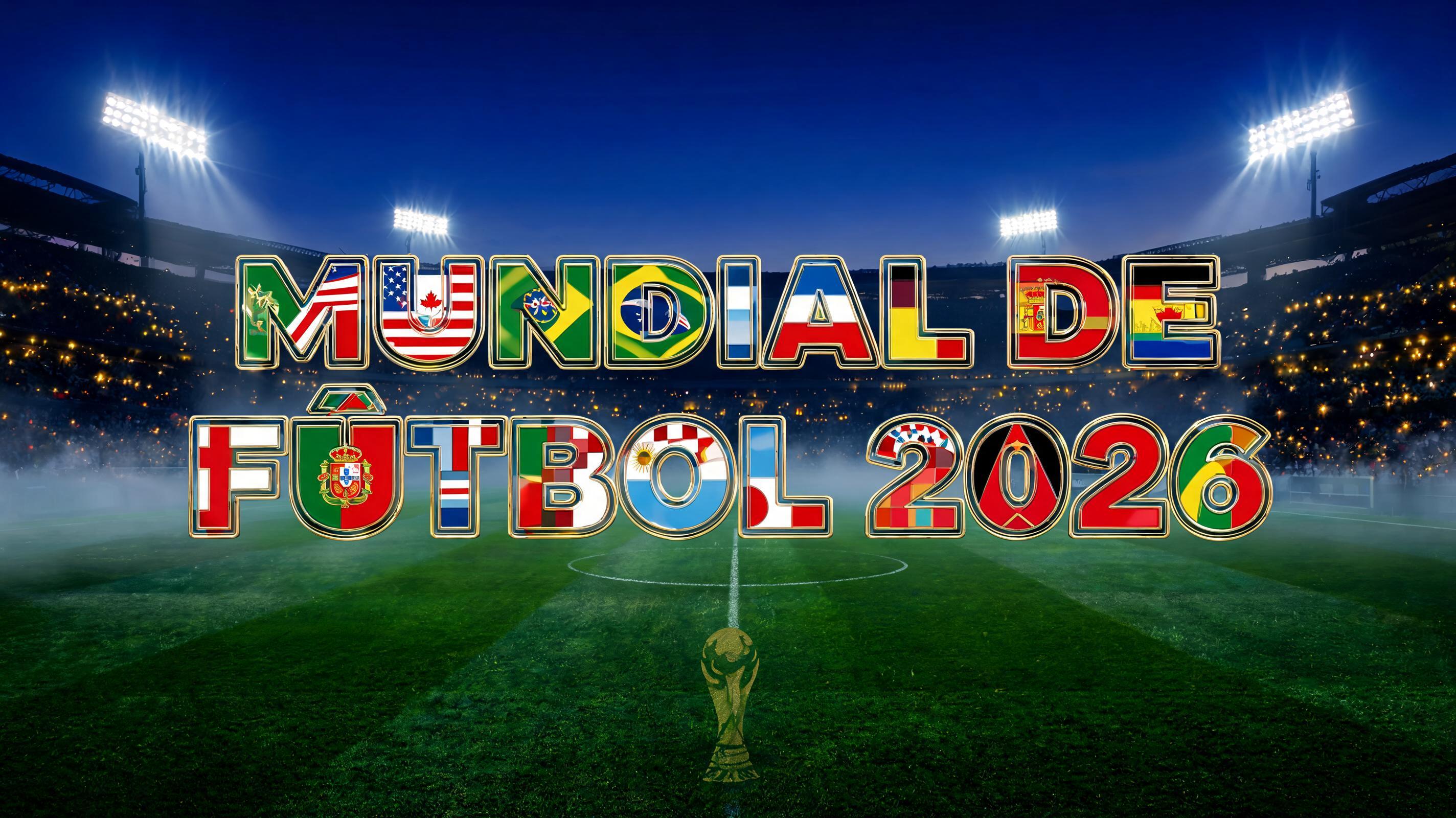"MUNDIAL DE FÚTBOL 2026" —  | AI Text Effect Generator