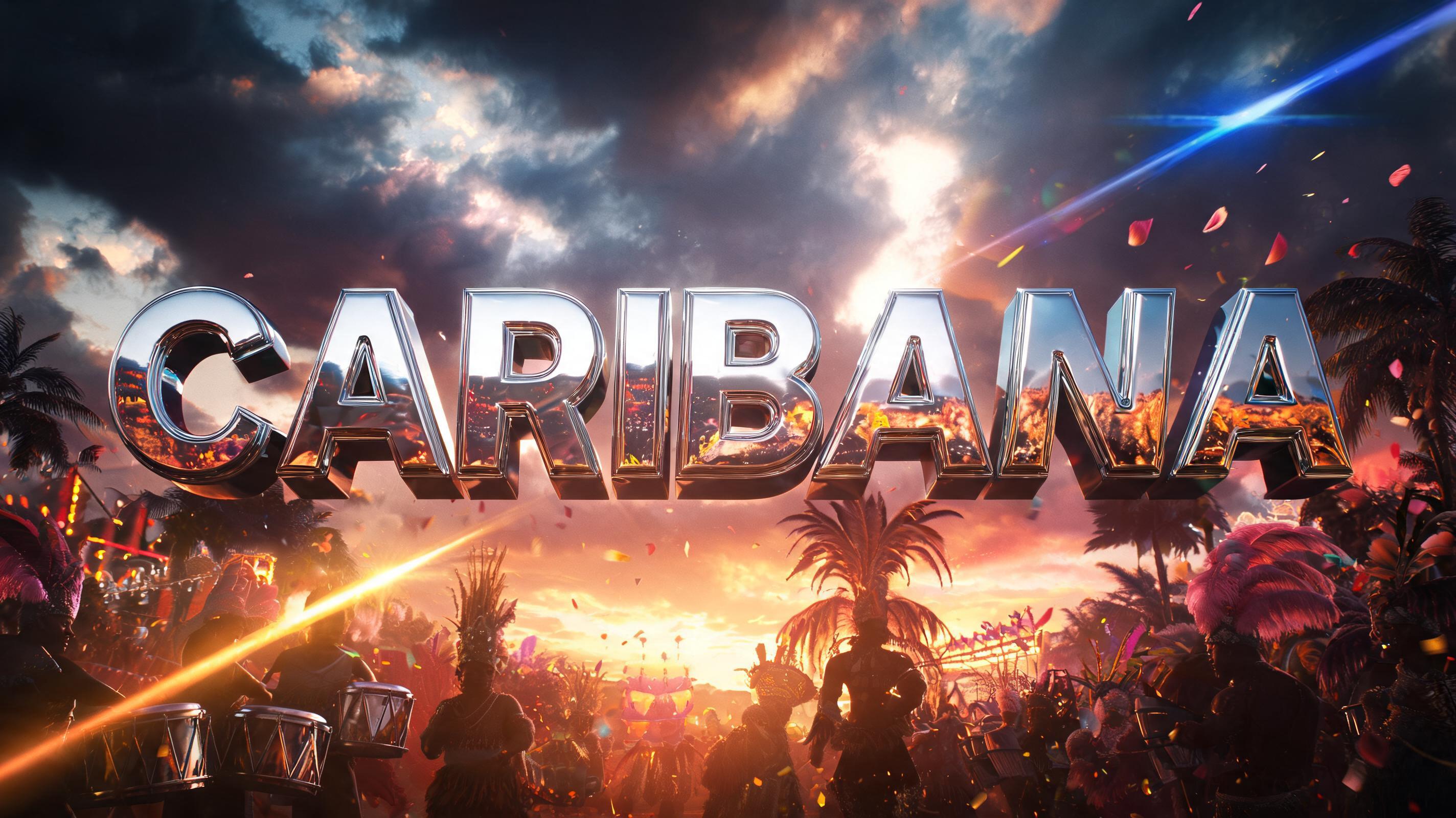 "Caribana" — Cinematic Blockbuster | AI Text Effect Generator
