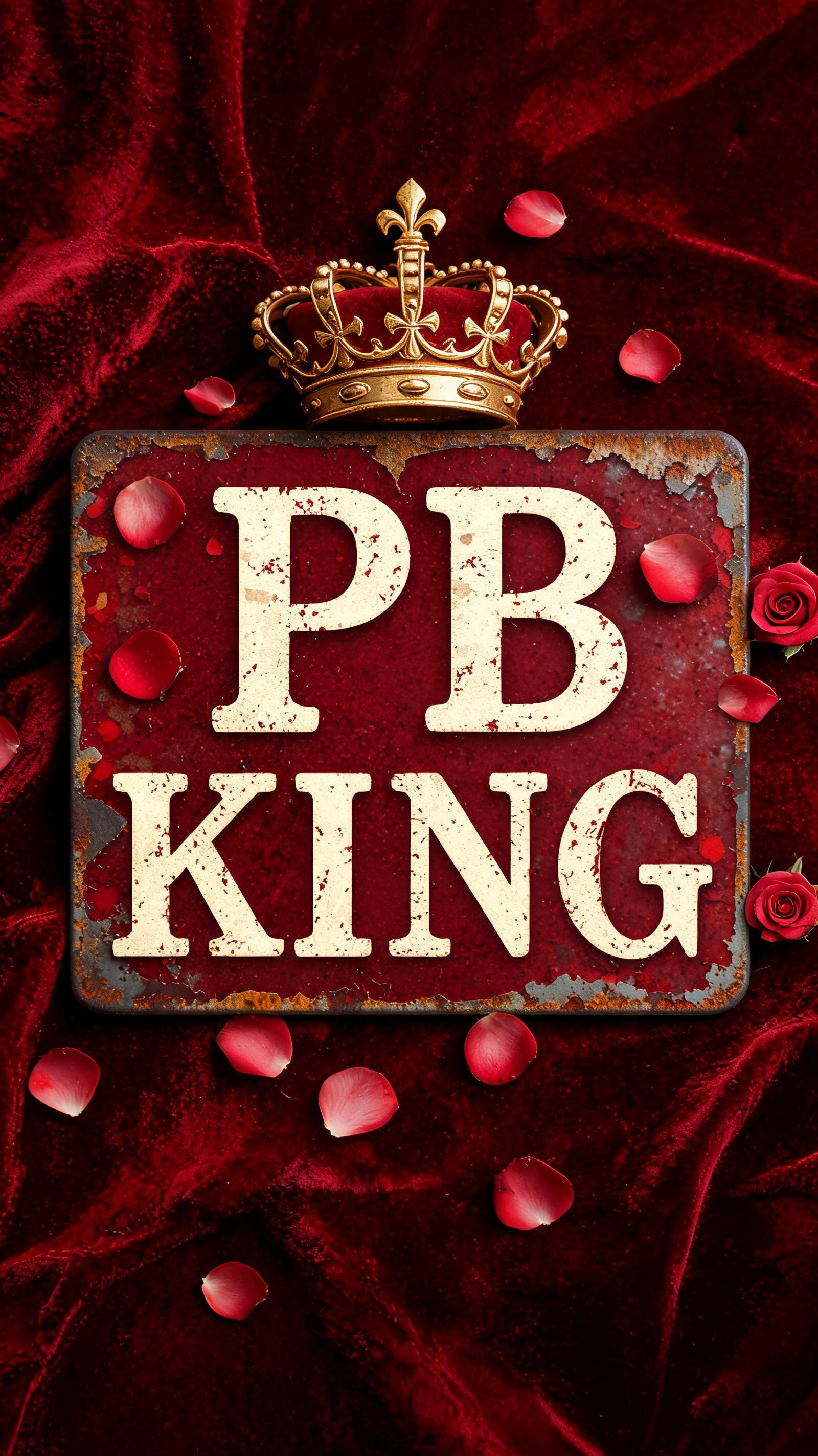 "PB KING" — Vintage | AI Text Effect Generator
