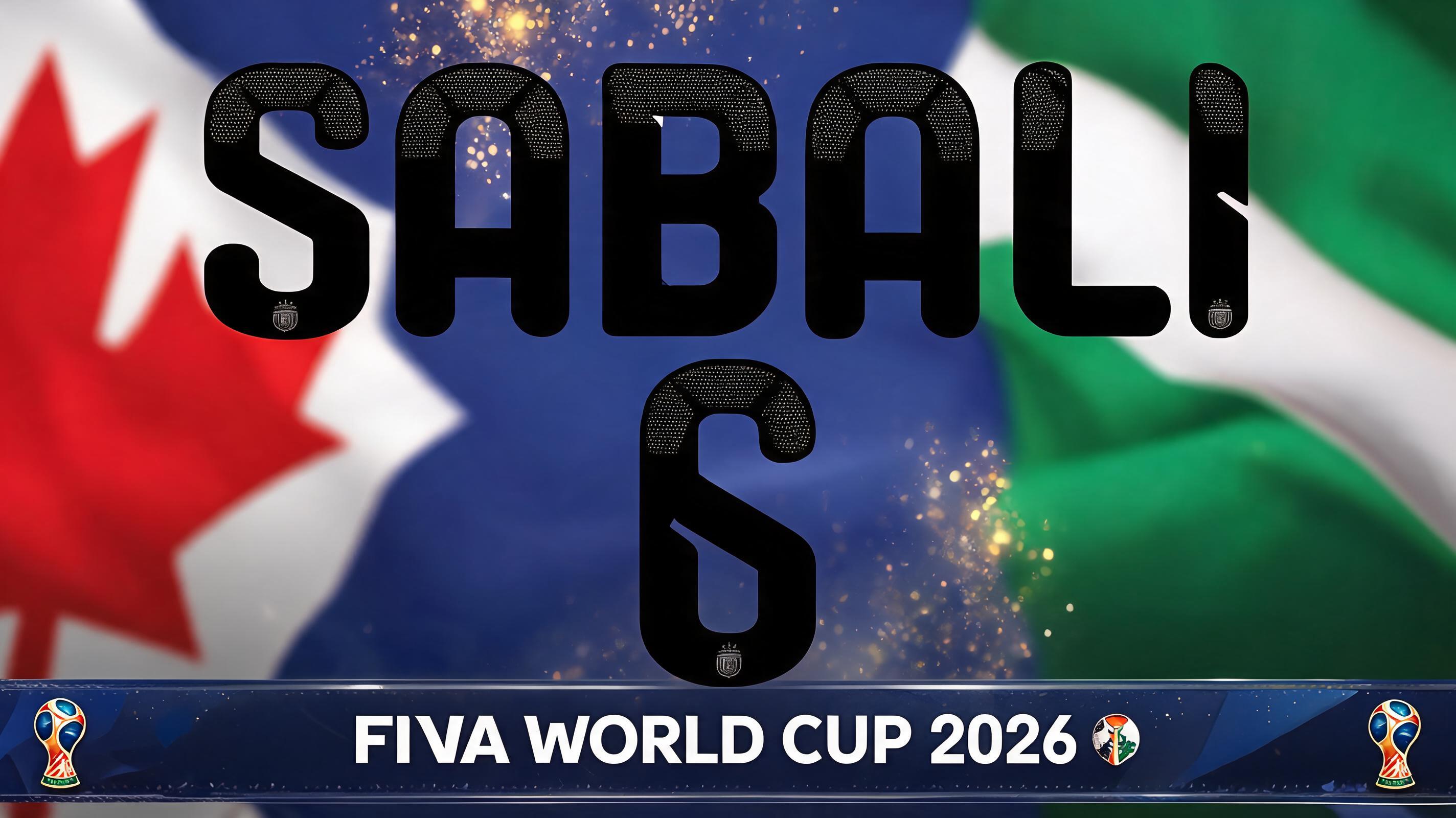 "SABALI
6" — Sports Football | AI Text Effect Generator