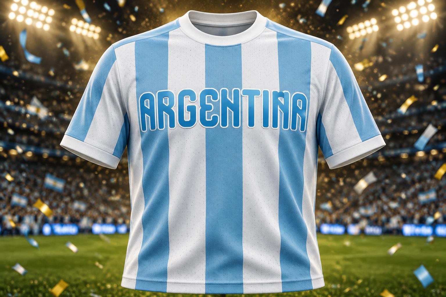 "ARGENTINA" — Sports Football | AI Text Effect Generator