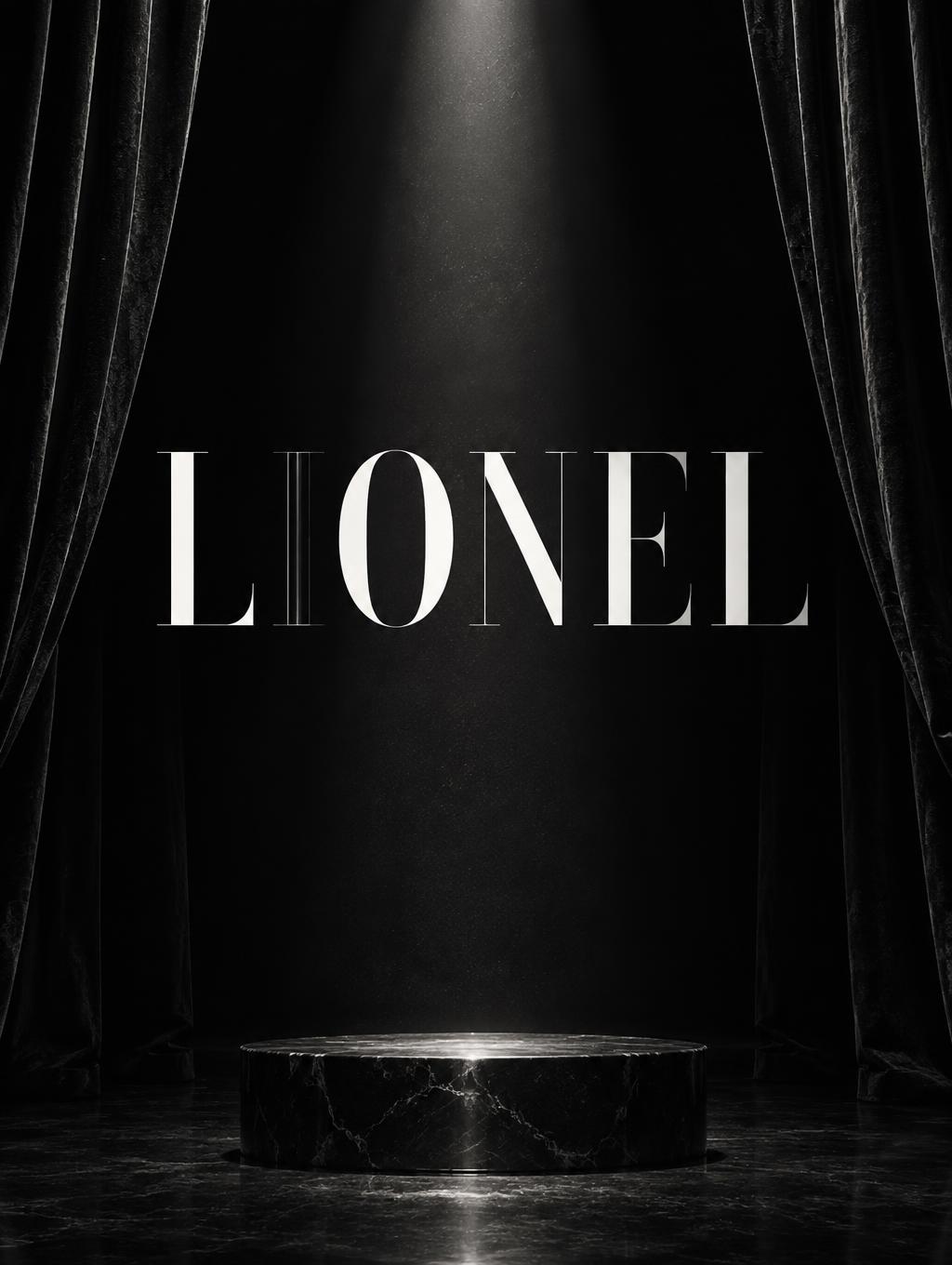 "LIONEL" —  | AI Text Effect Generator