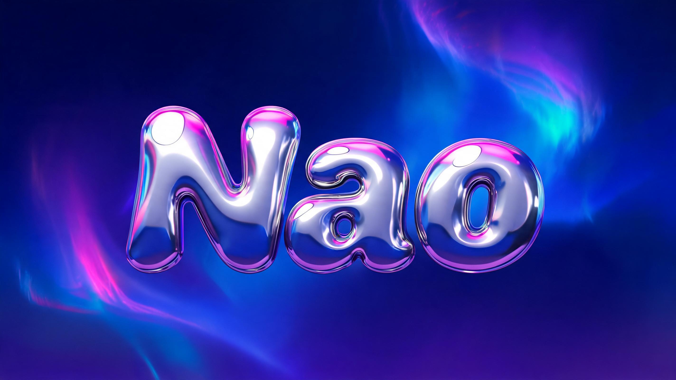 "Nao" — Y2k | AI Text Effect Generator