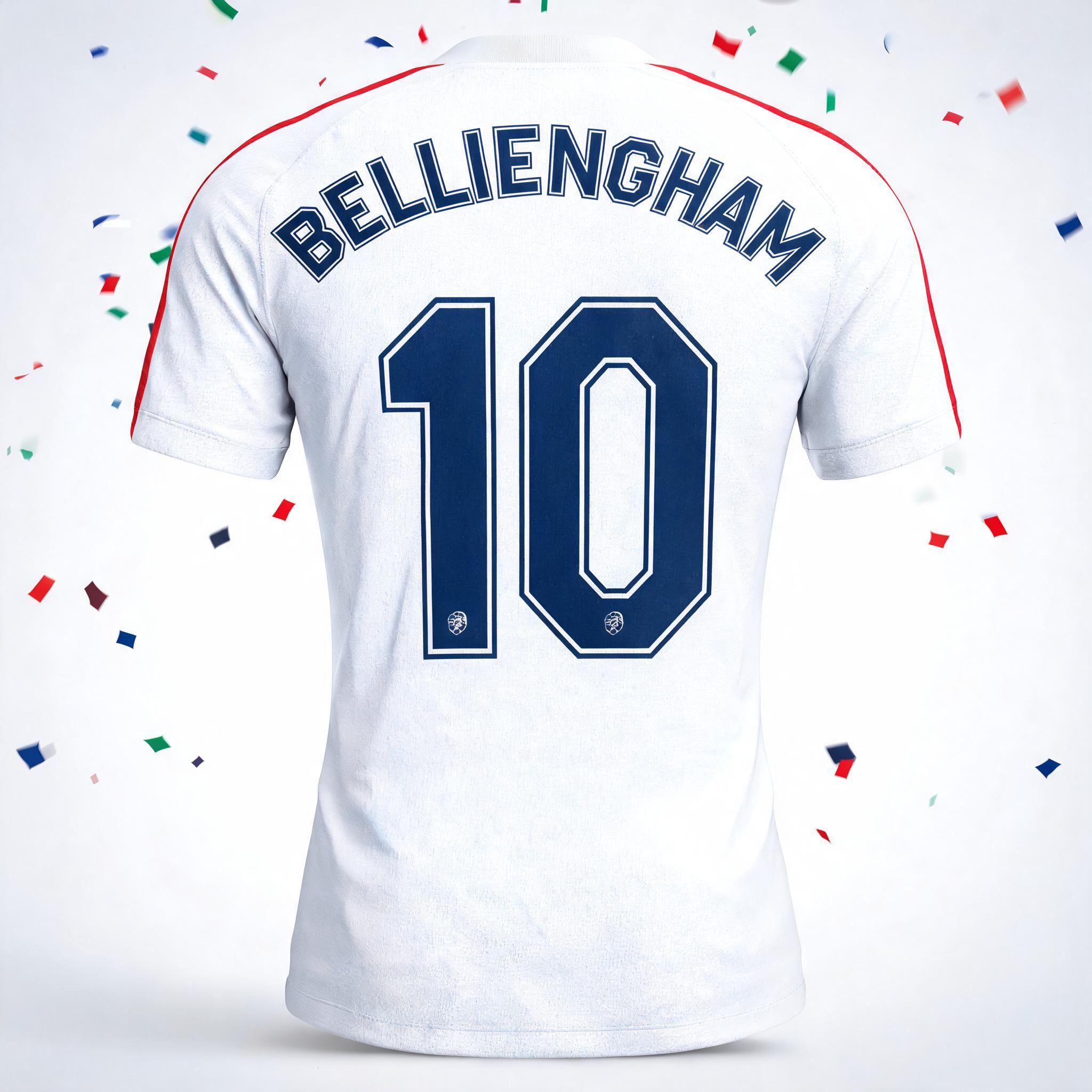 "Bellingham 10" — Sports Football | AI Text Effect Generator